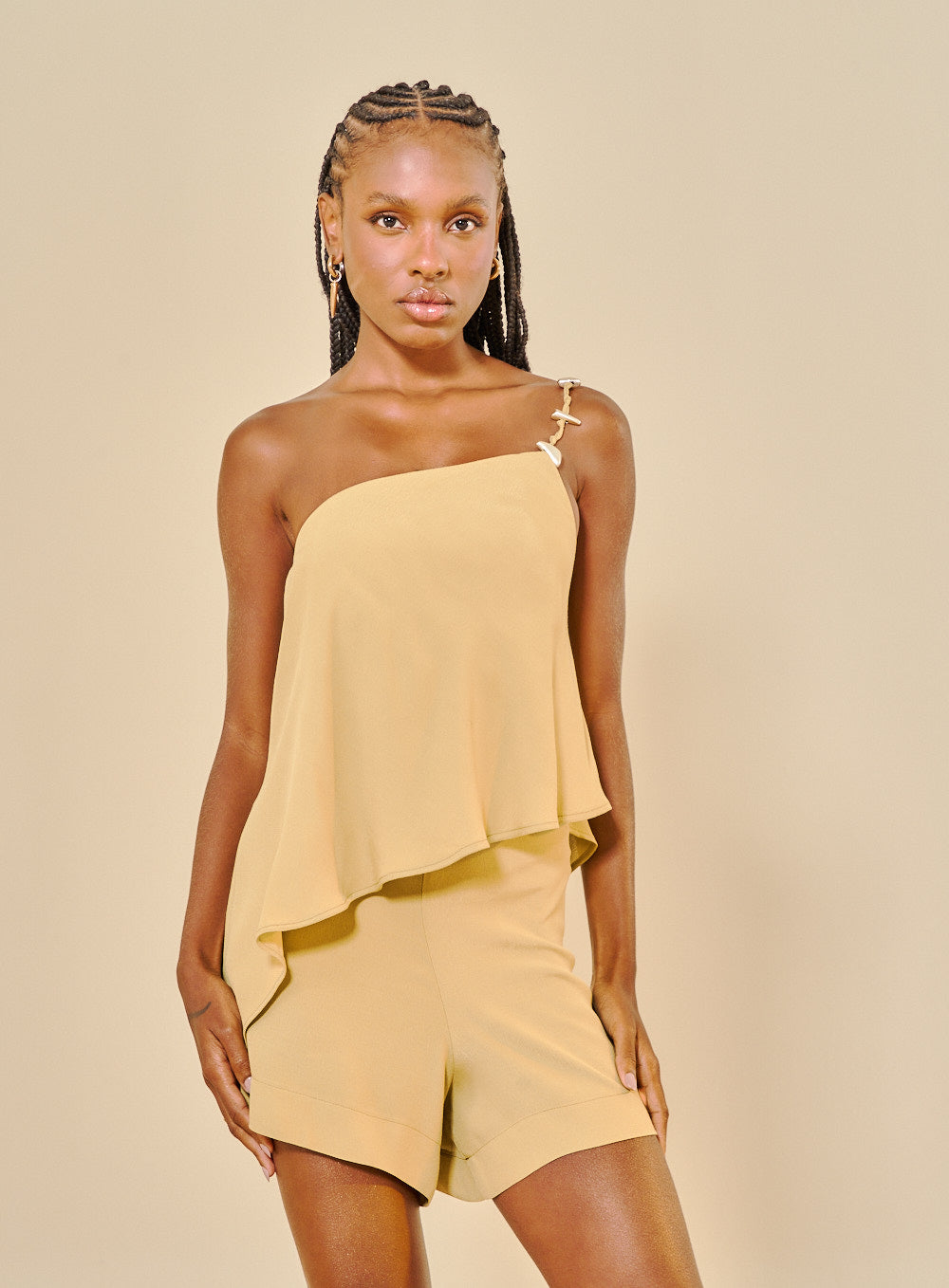 Macaquinho Verde Raffia