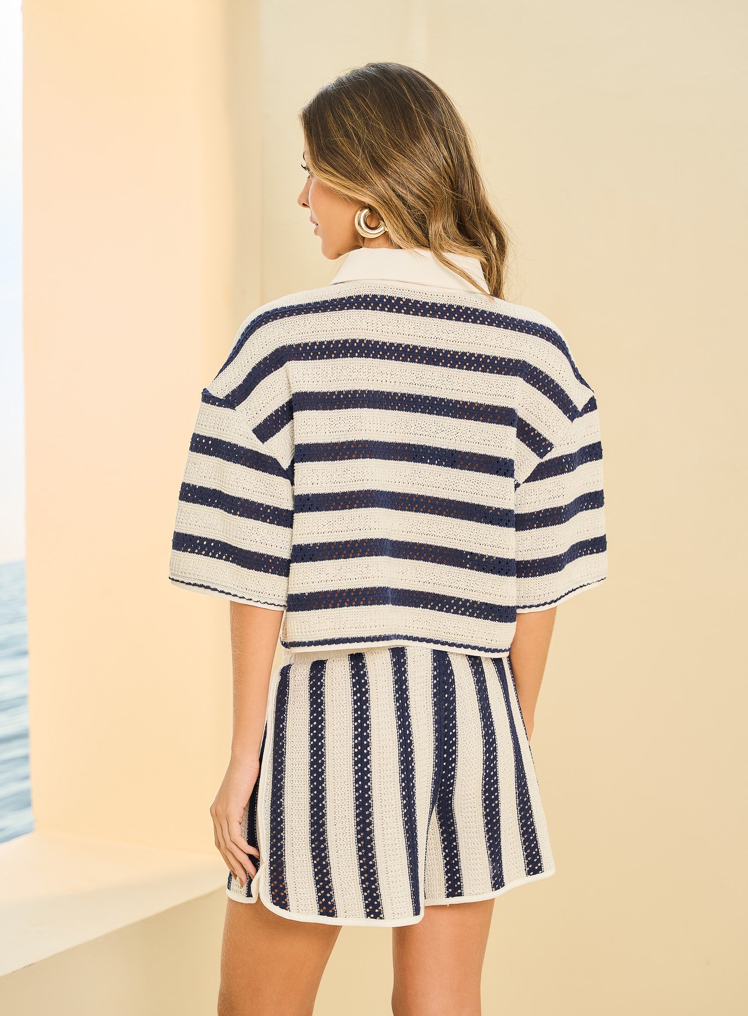 Camisa Tricô Listrado