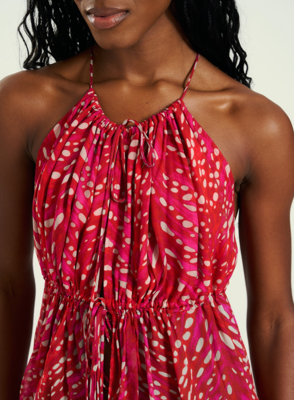 Blusa Estampada Red Breeze