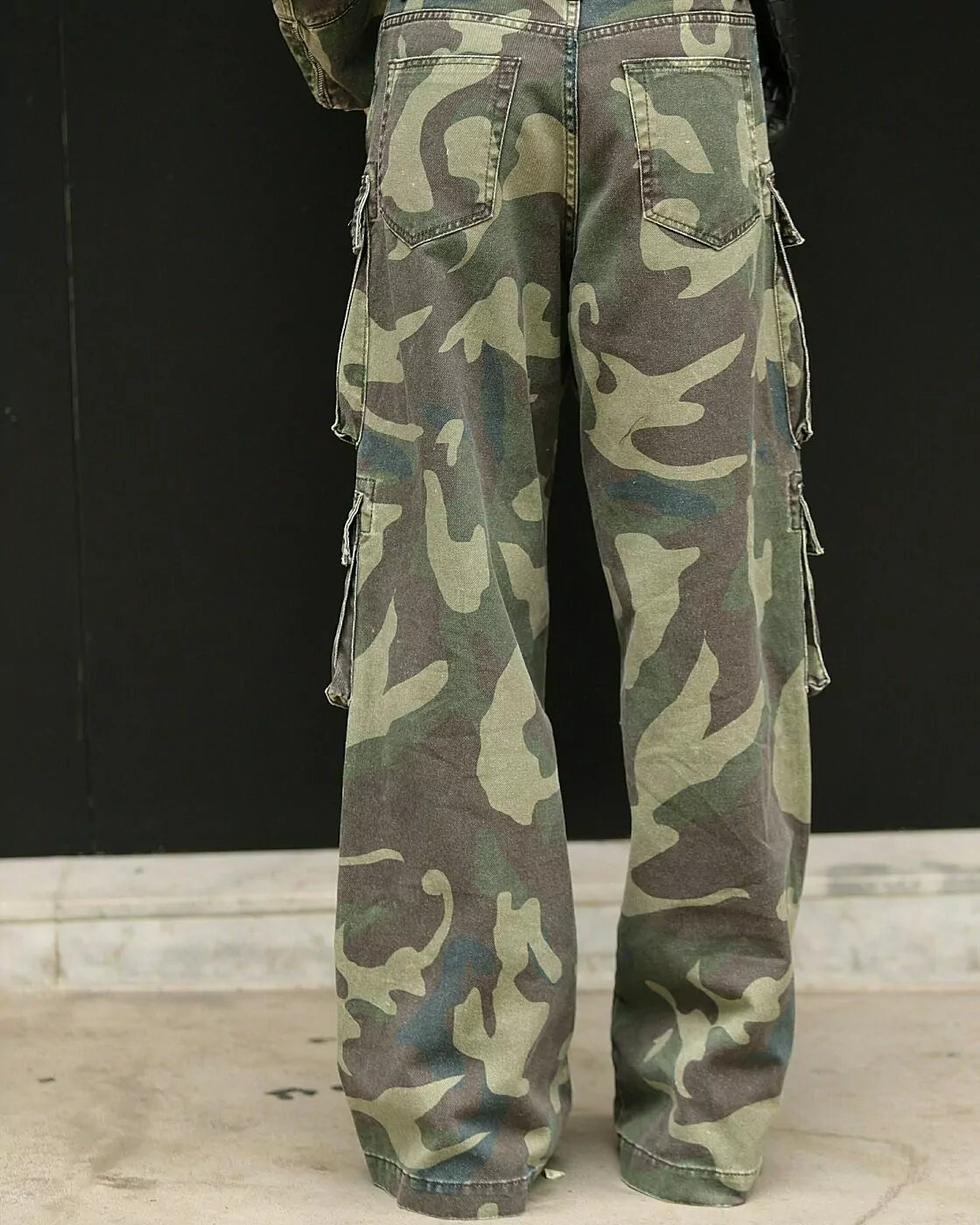 Calça Cargo Camuflada