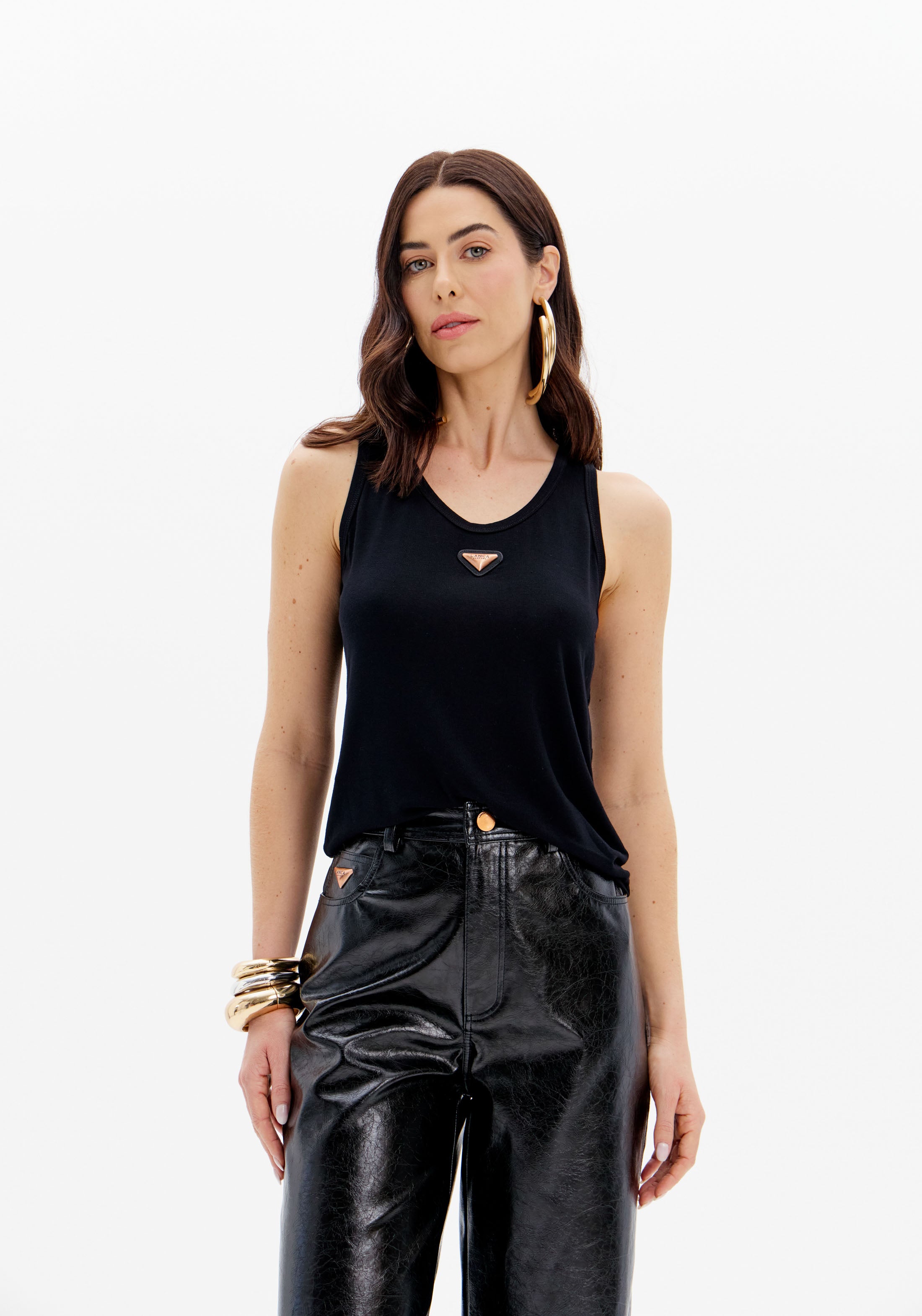Blusa Descolada Sem Manga
