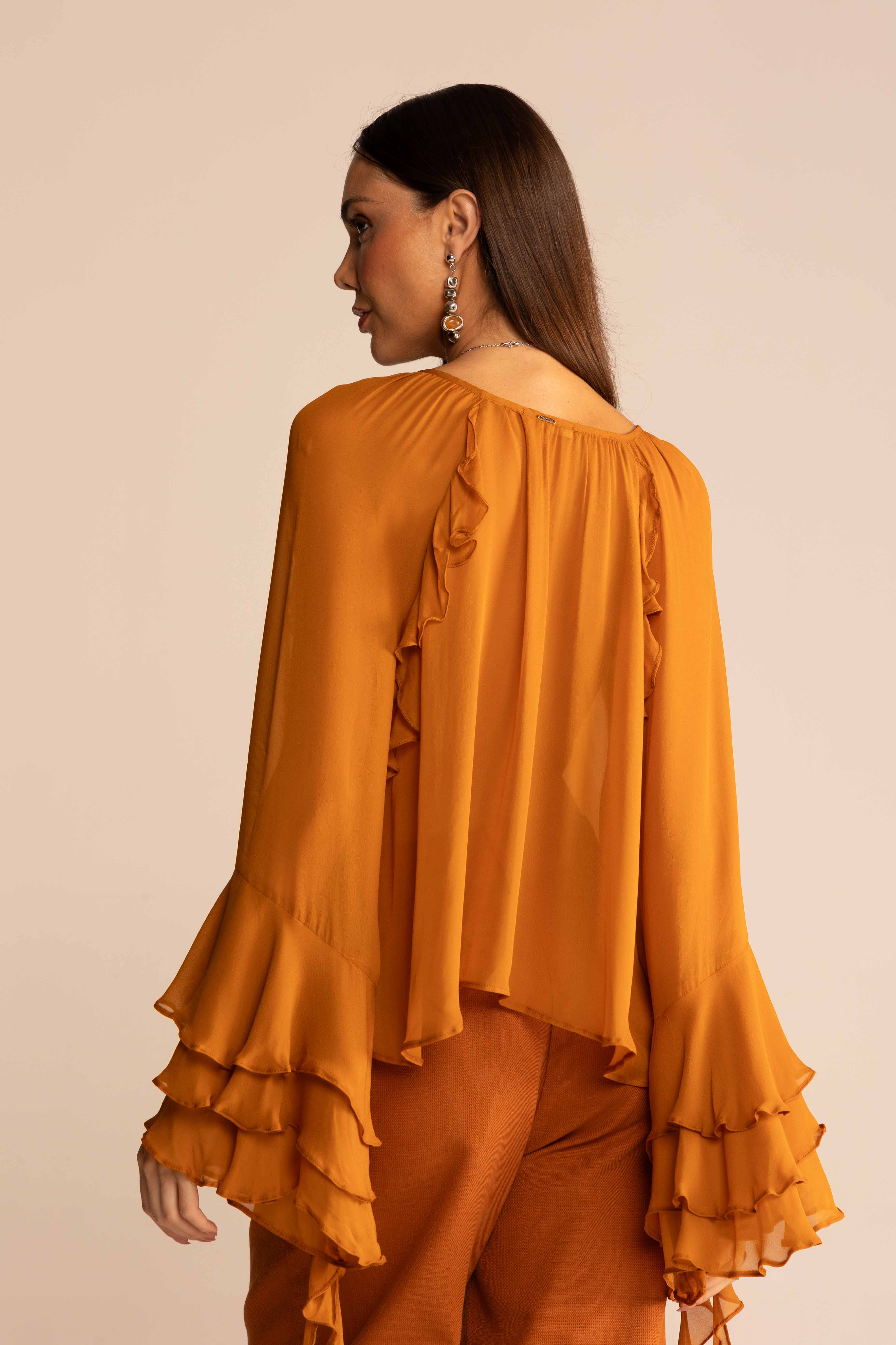 Blusa Marrom Cool