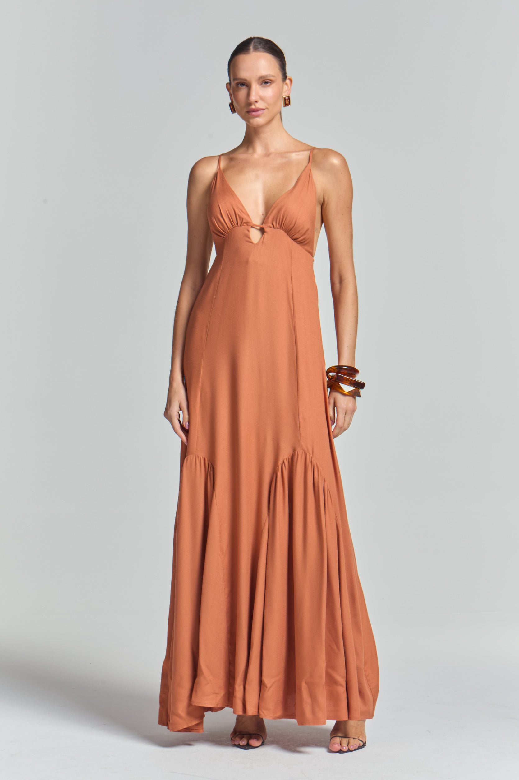 Vestido Marrom Palomino