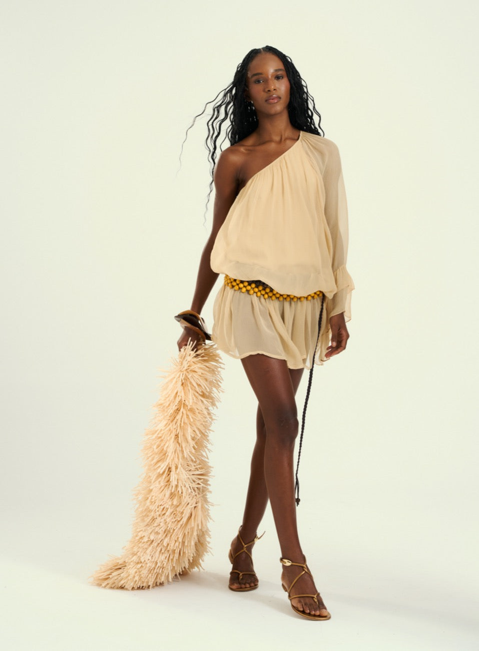 Vestido Bege Sesame