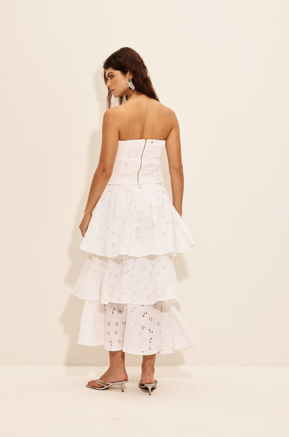 Saia Modernismo Branca