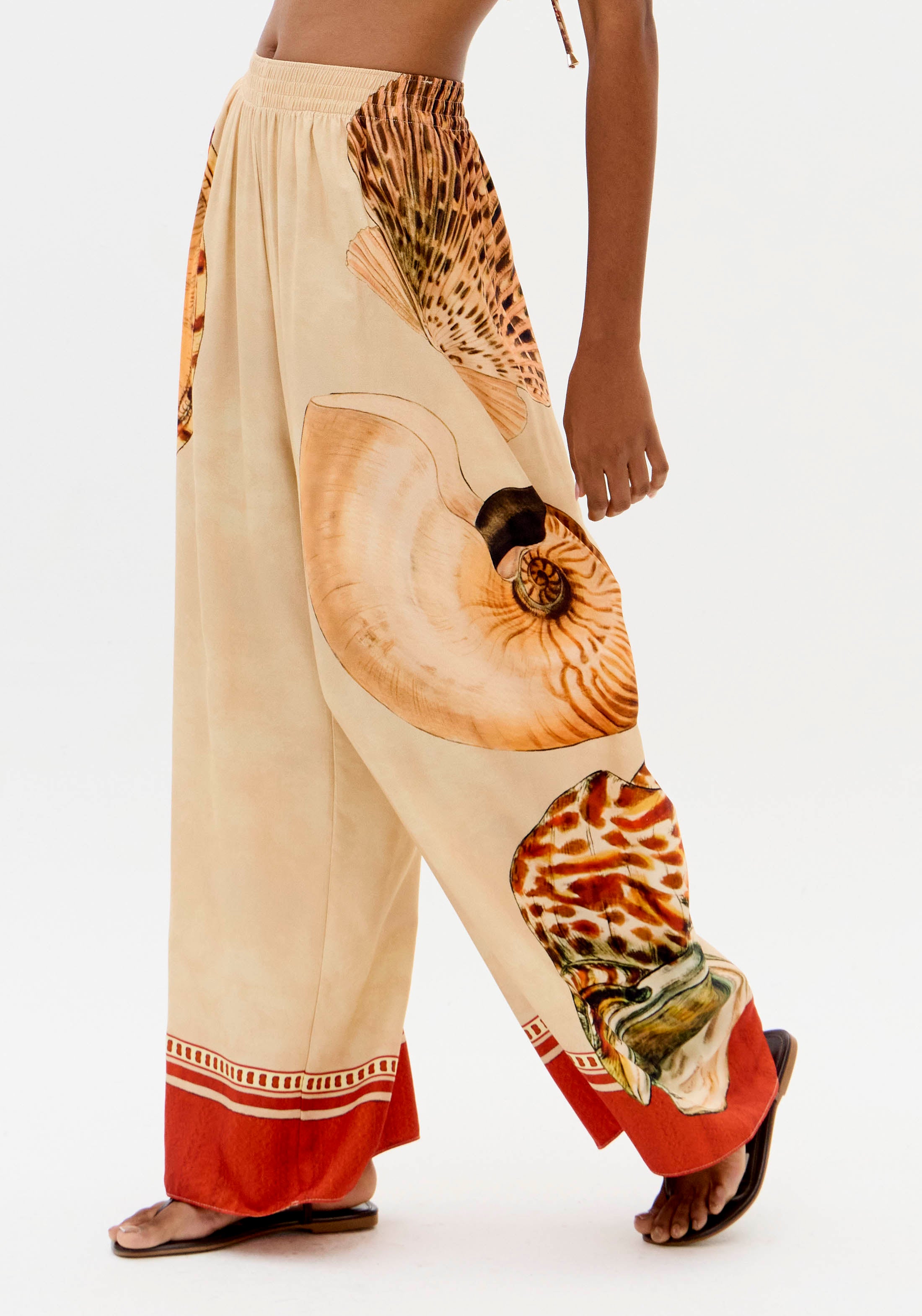 Calça Full Length Estampada