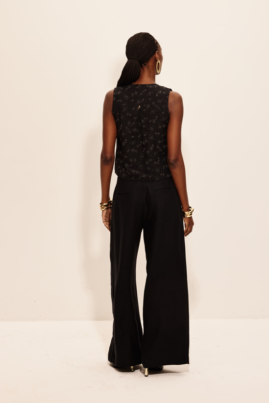 Colete Modernismo Preto