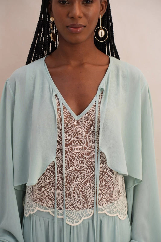 Blusa Twin Set Flor Do Horizonte