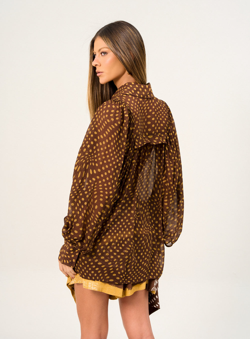 Camisa Estampada Gold Dust
