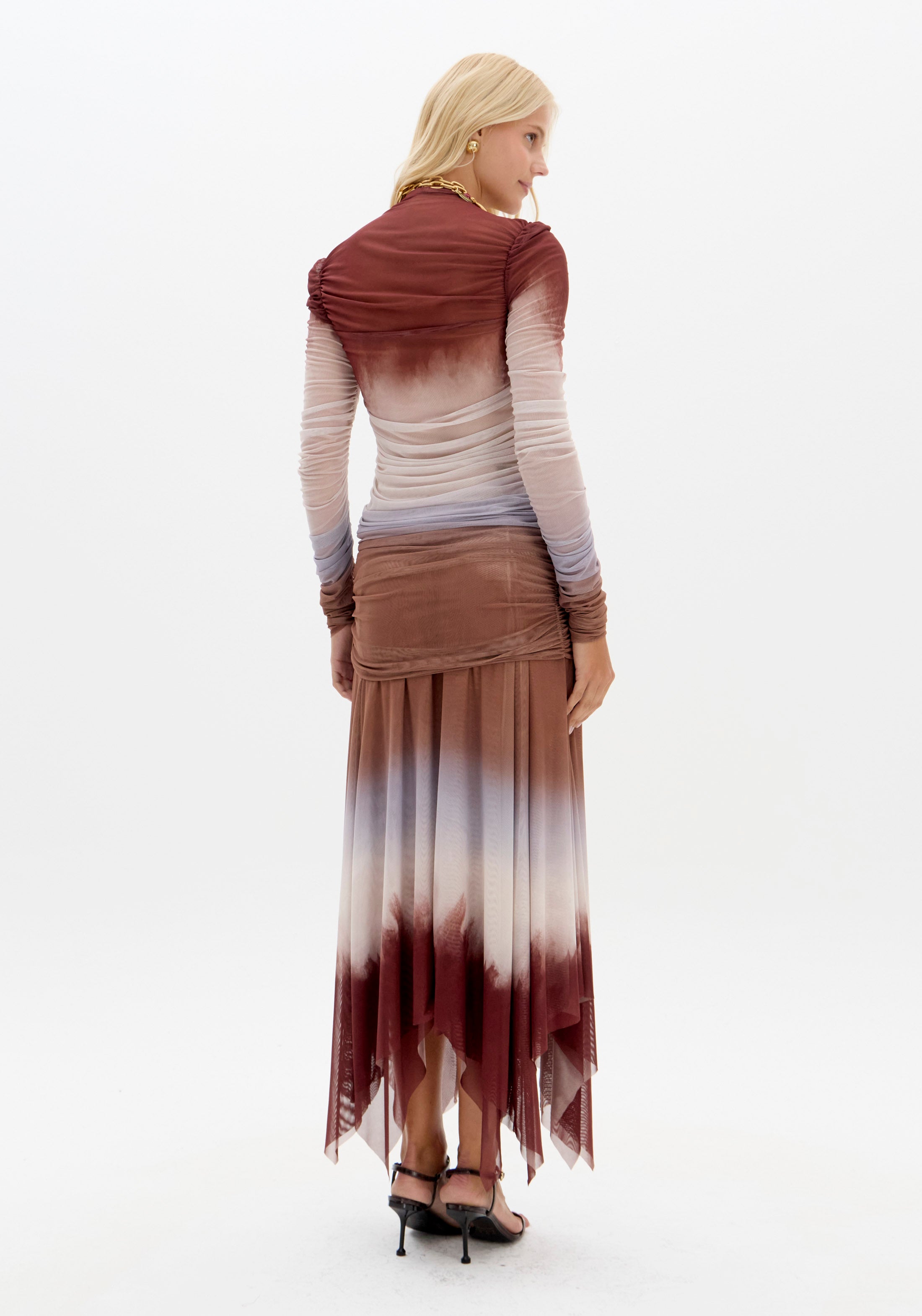 Saia Super Midi Estampada