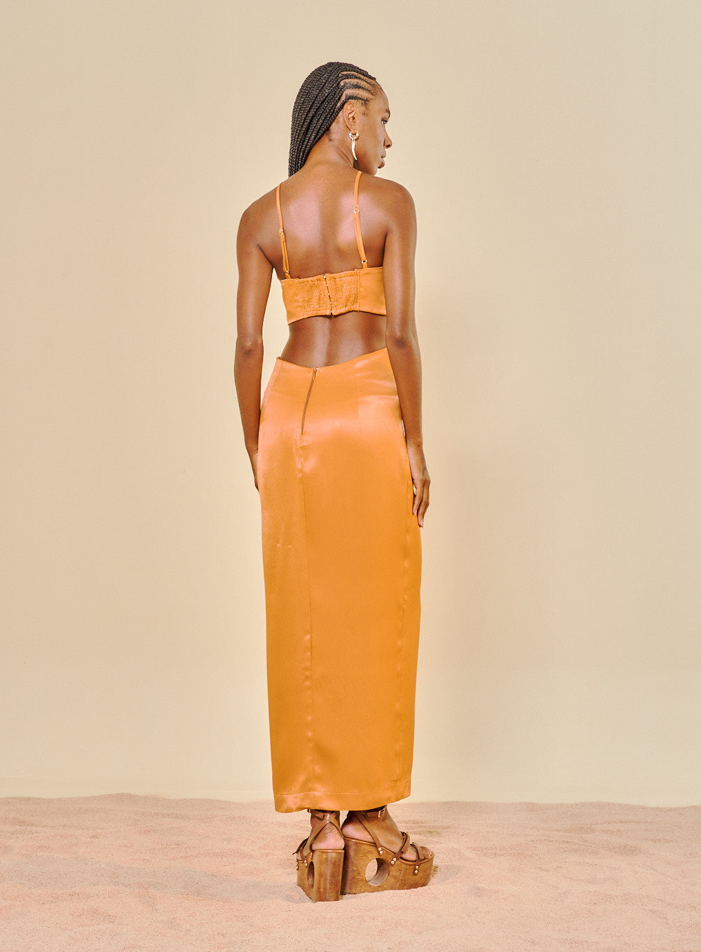 Vestido Marrom Inception