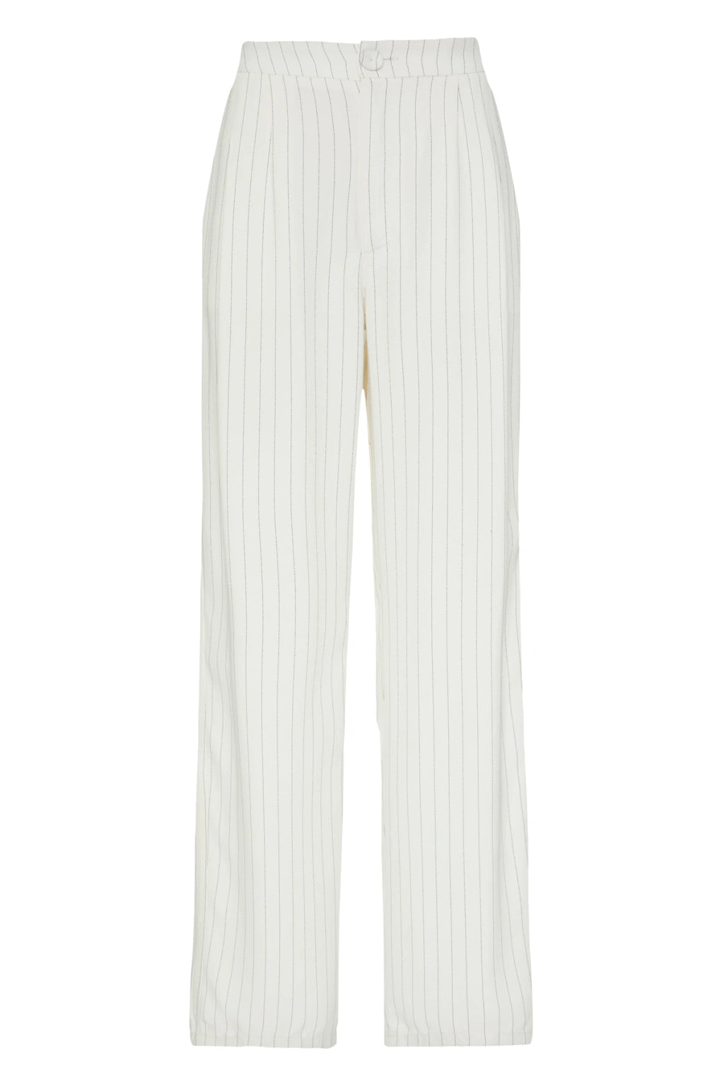 Calça Clarice Off White Risca de Giz