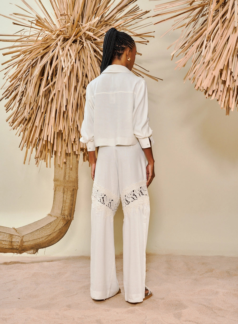 Conjunto Camisa/Calça Linho Off Shell