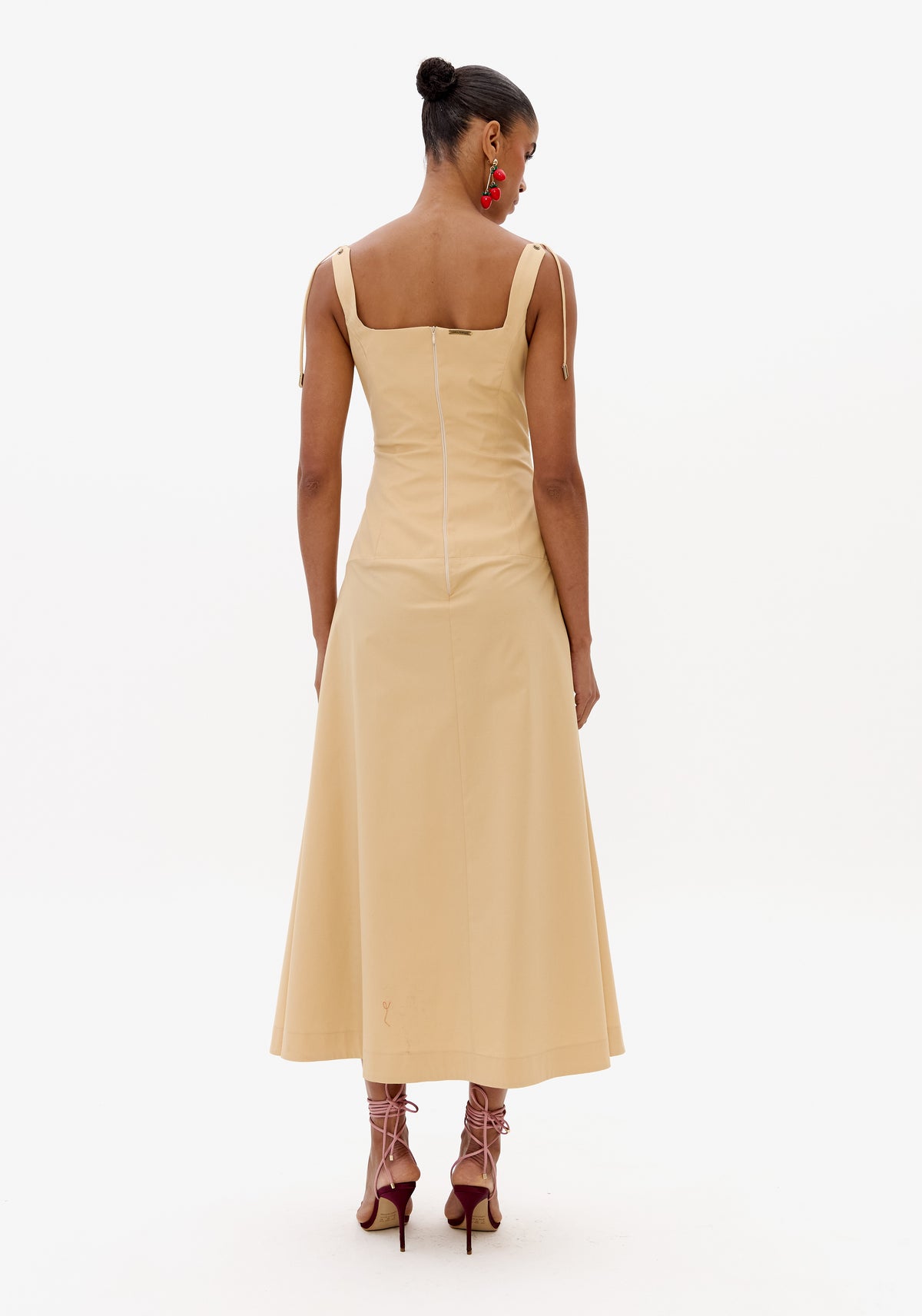 Vestido Corset De Tricoline