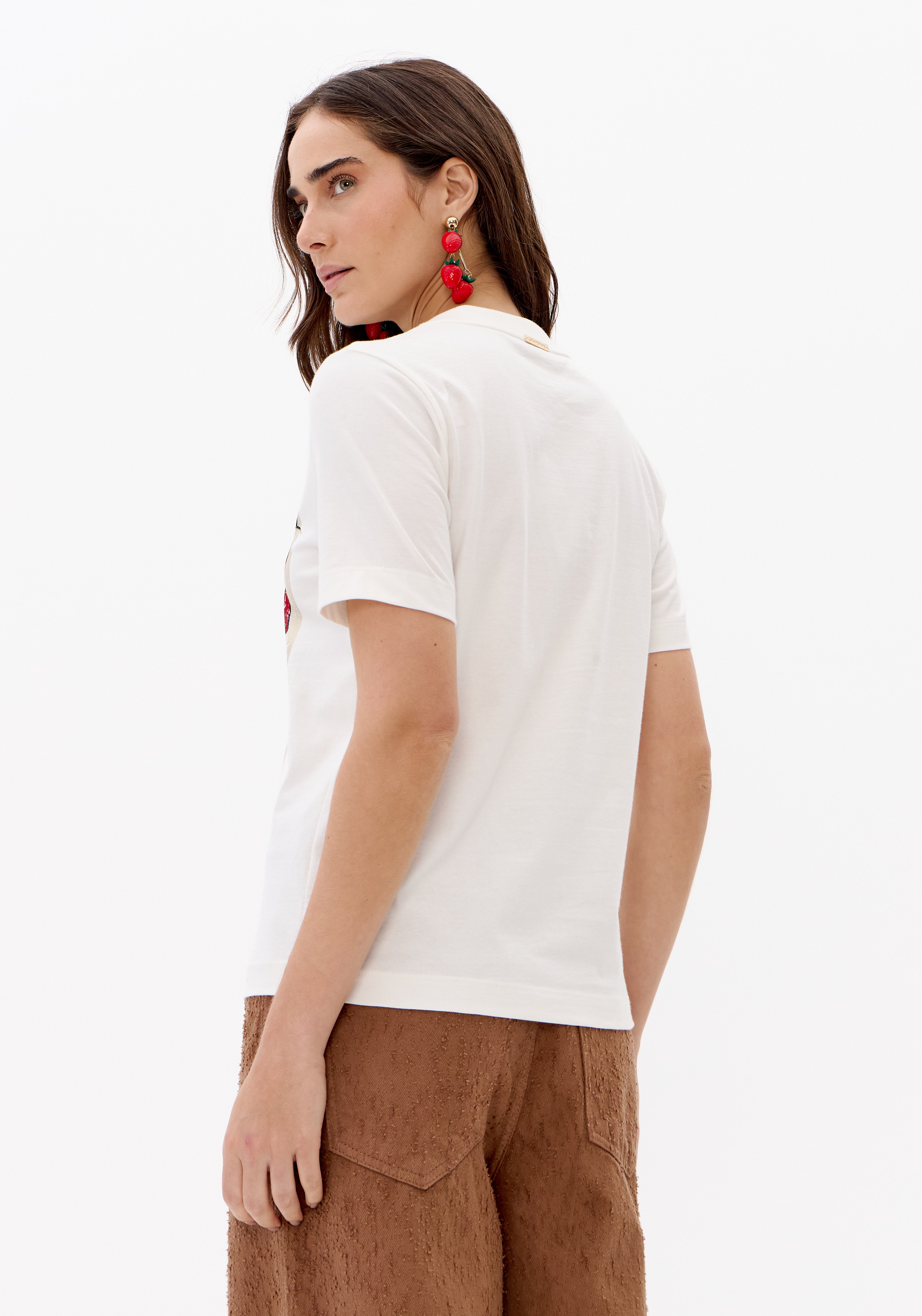 Blusa T-Shirt Regular Com Estampa