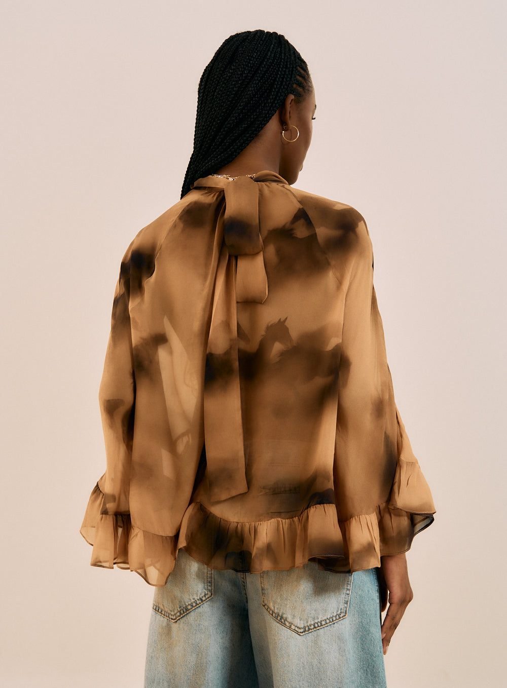 Blusa Estampada West Wind