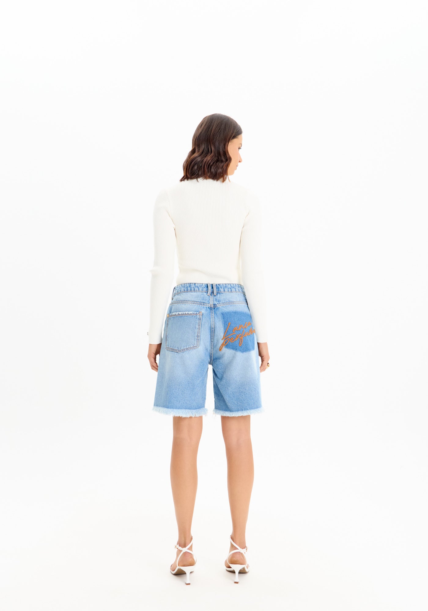 Bermuda Jeans Comfort Super High