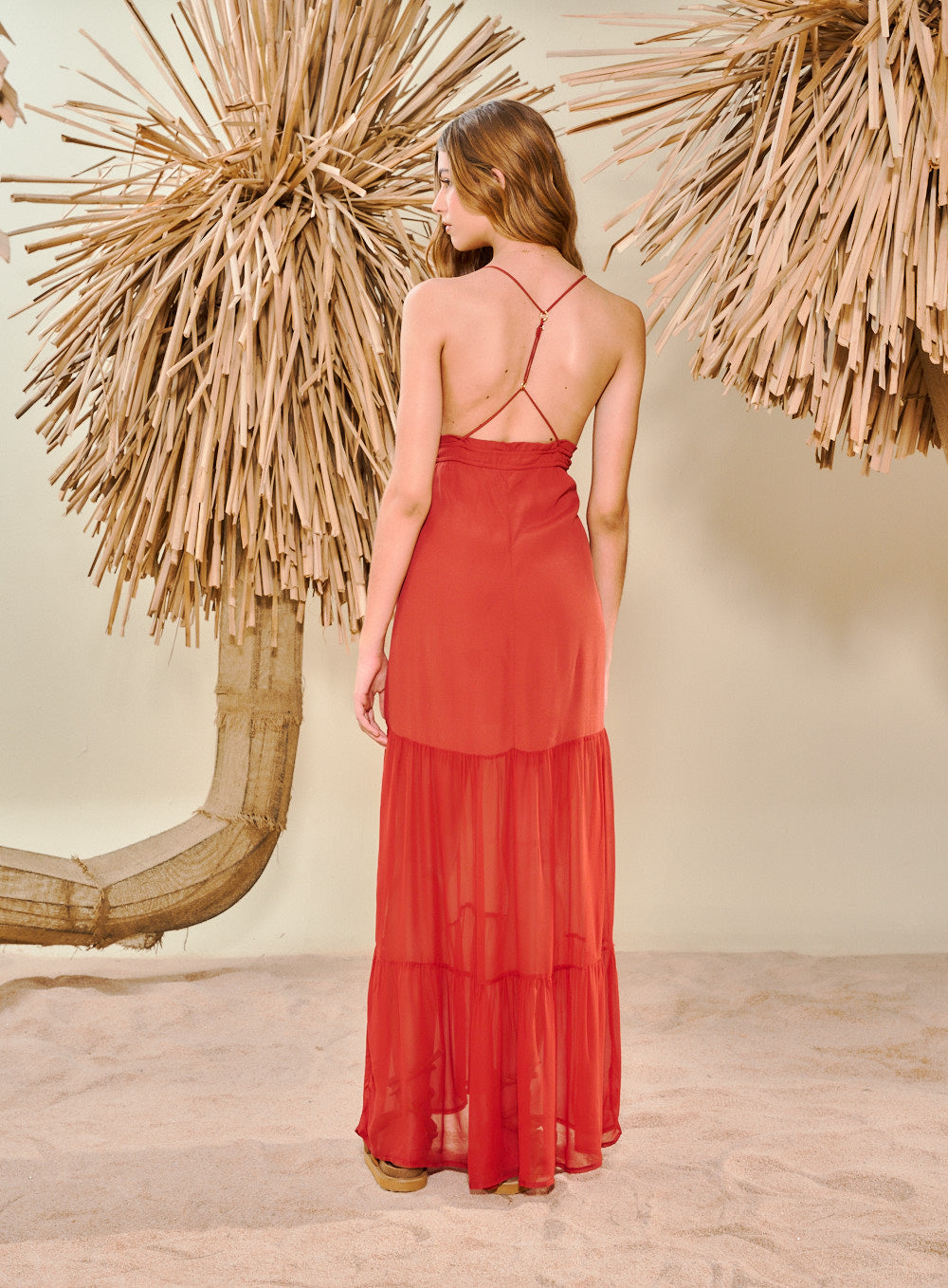 Vestido Vermelho Quente