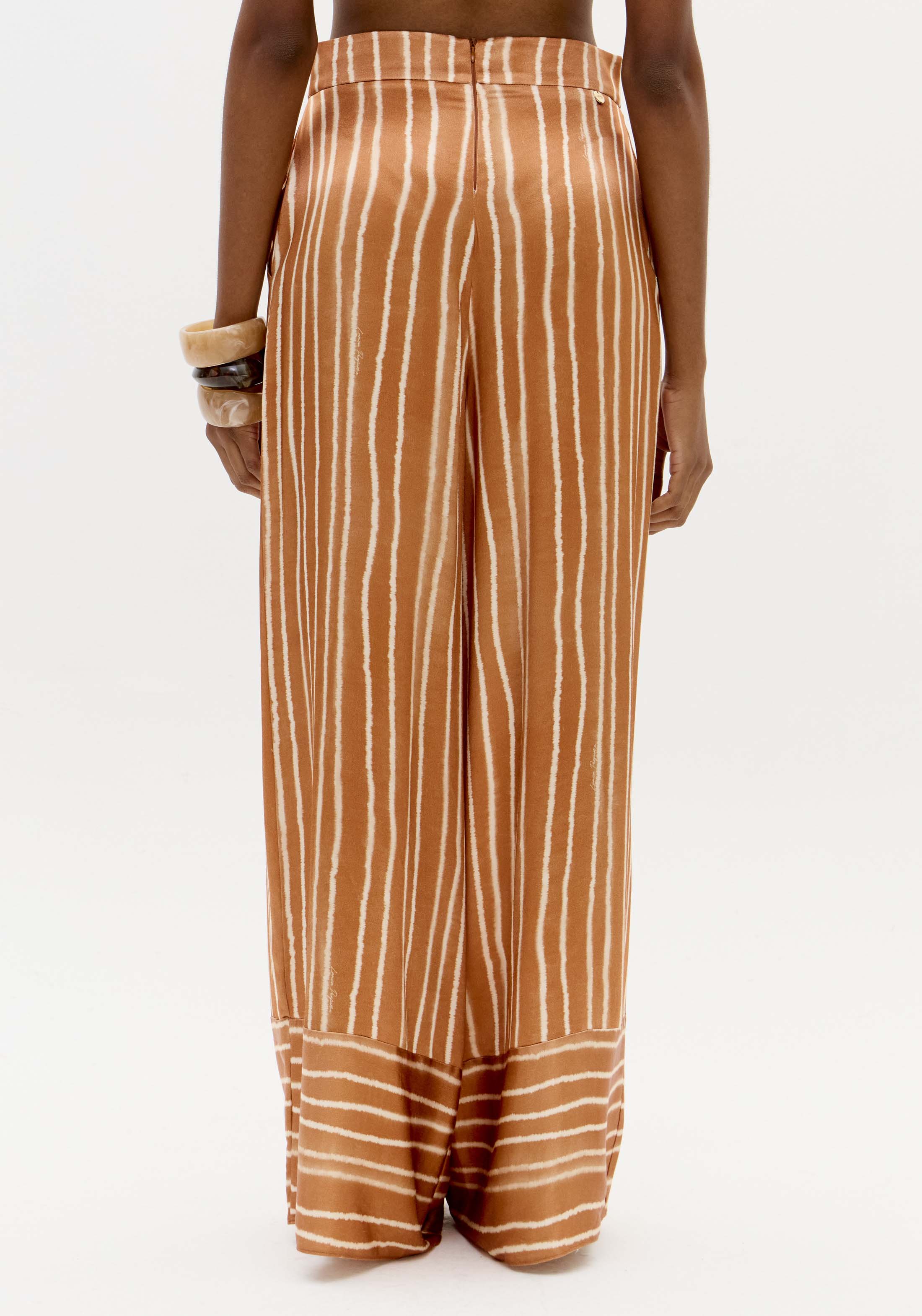 Calça Pantalona Estampada