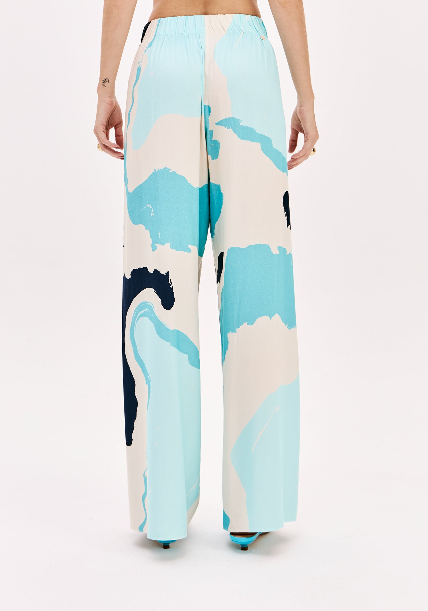 Calça Full Length Estampada