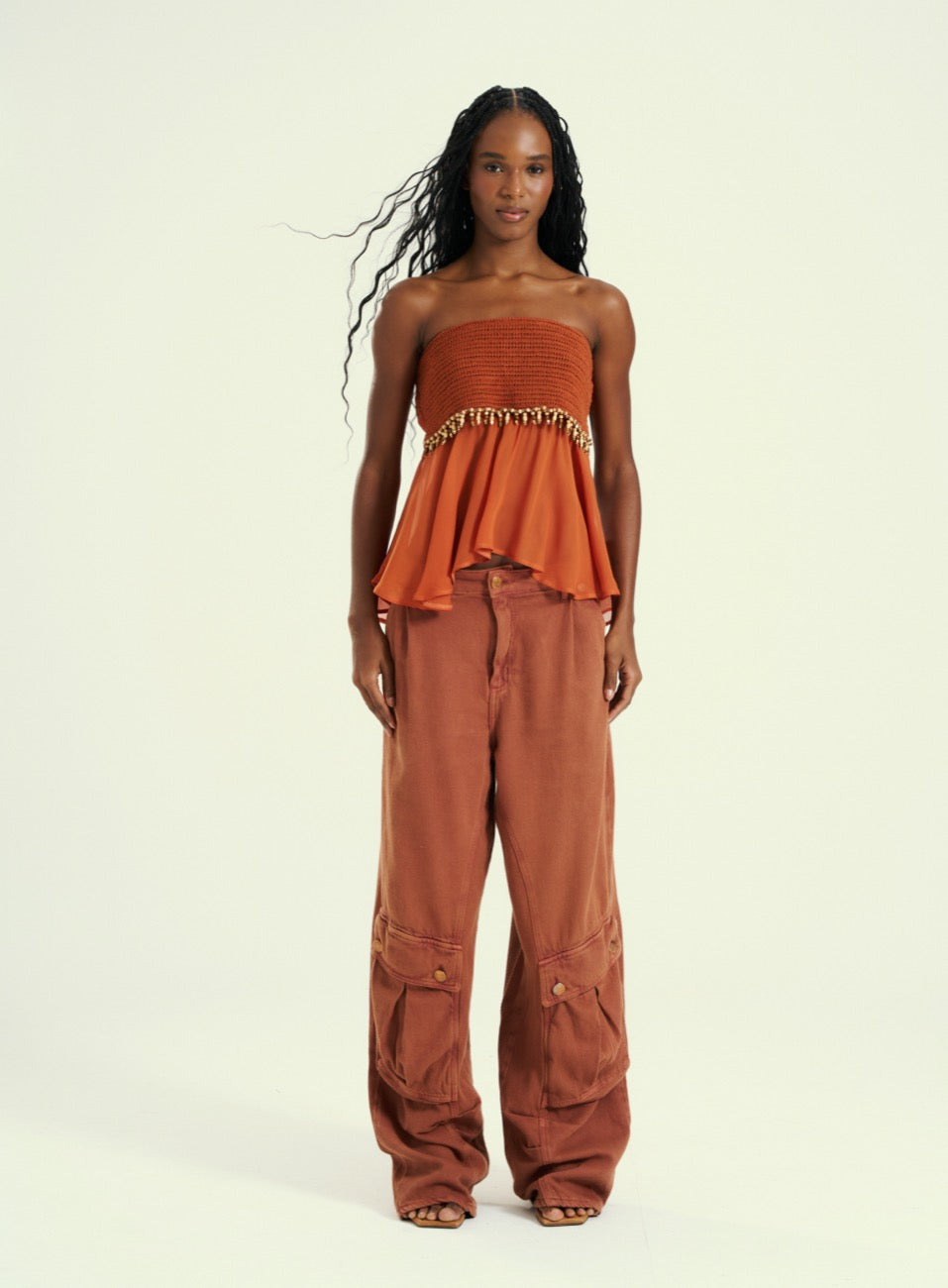 Blusa Marrom Caramel
