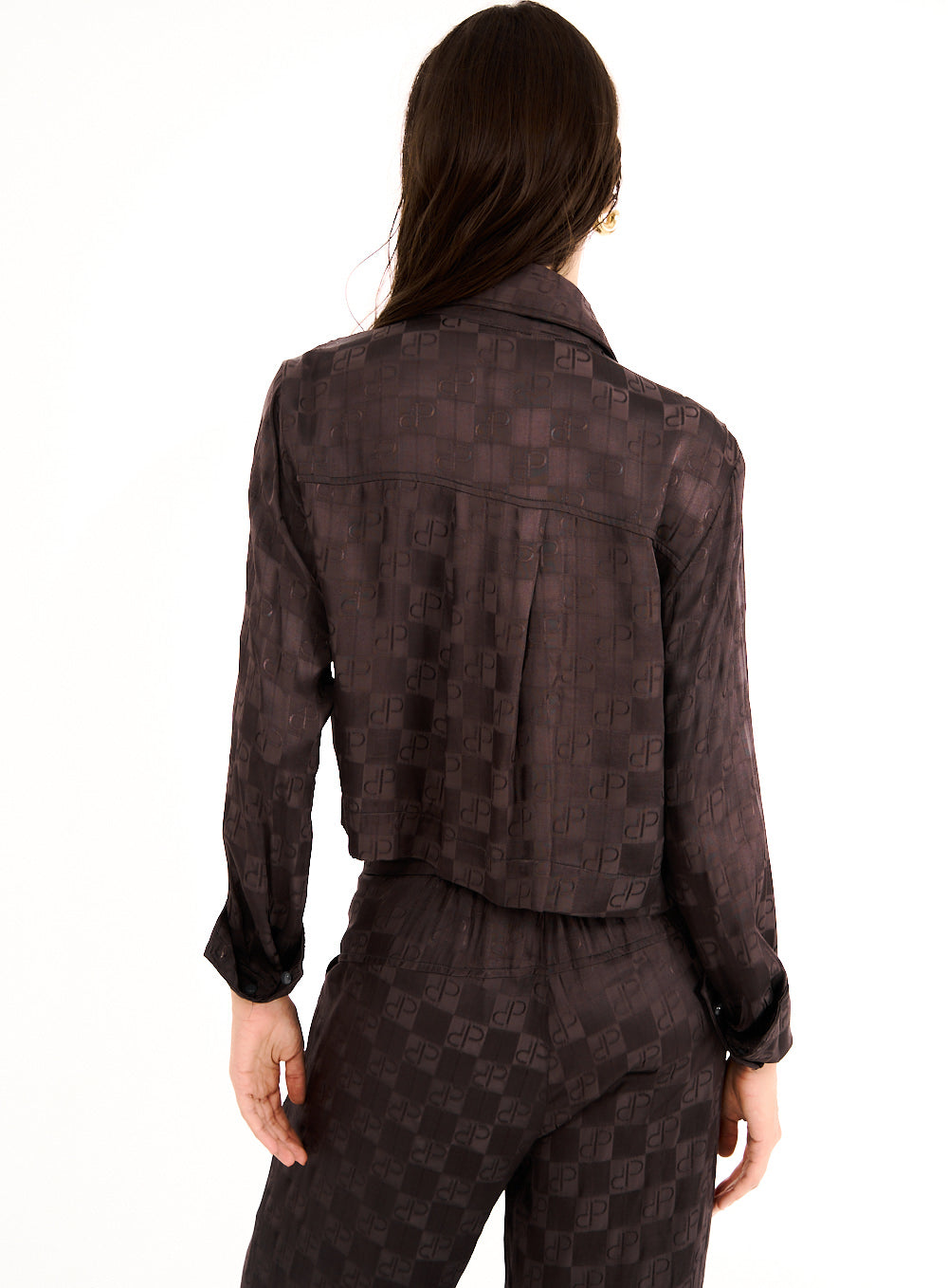 Camisa Jacquard Cinza Milenar