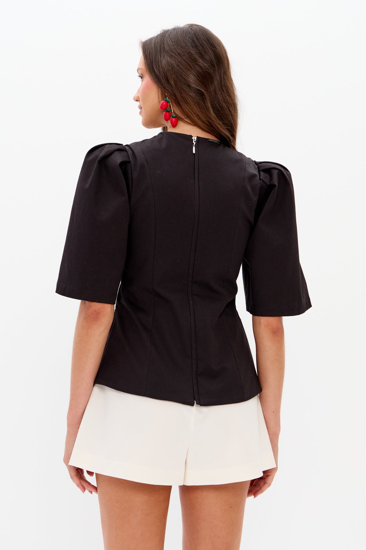 Blusa De Alfaiataria Com Cut Out