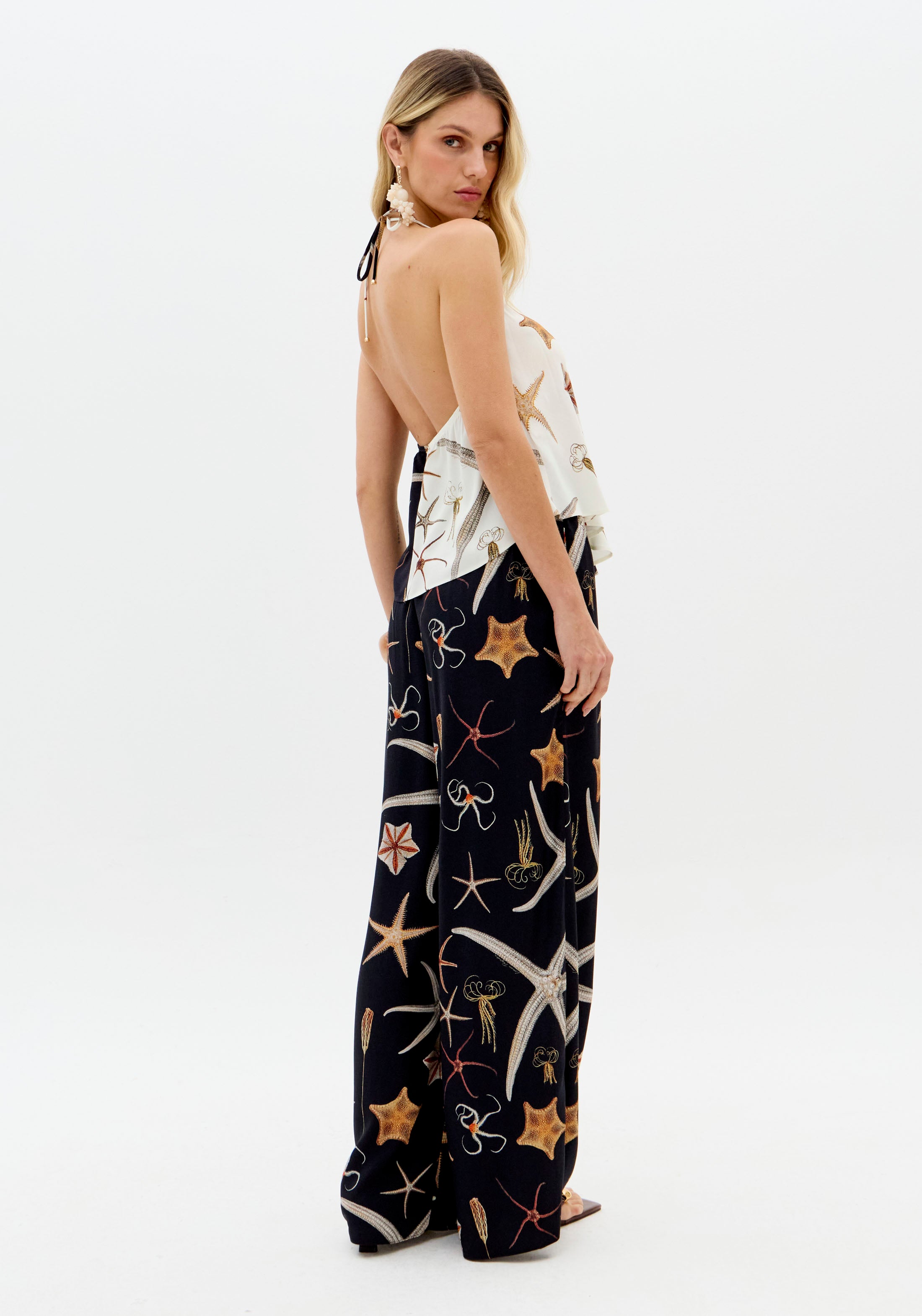 Blusa Frente Unica Estampada