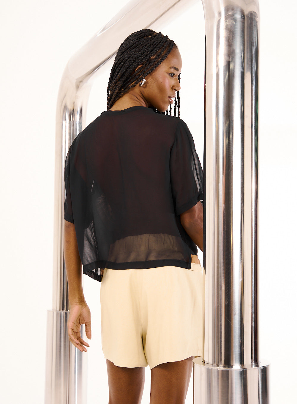 Blusa Estampada Free Soul Com Manga