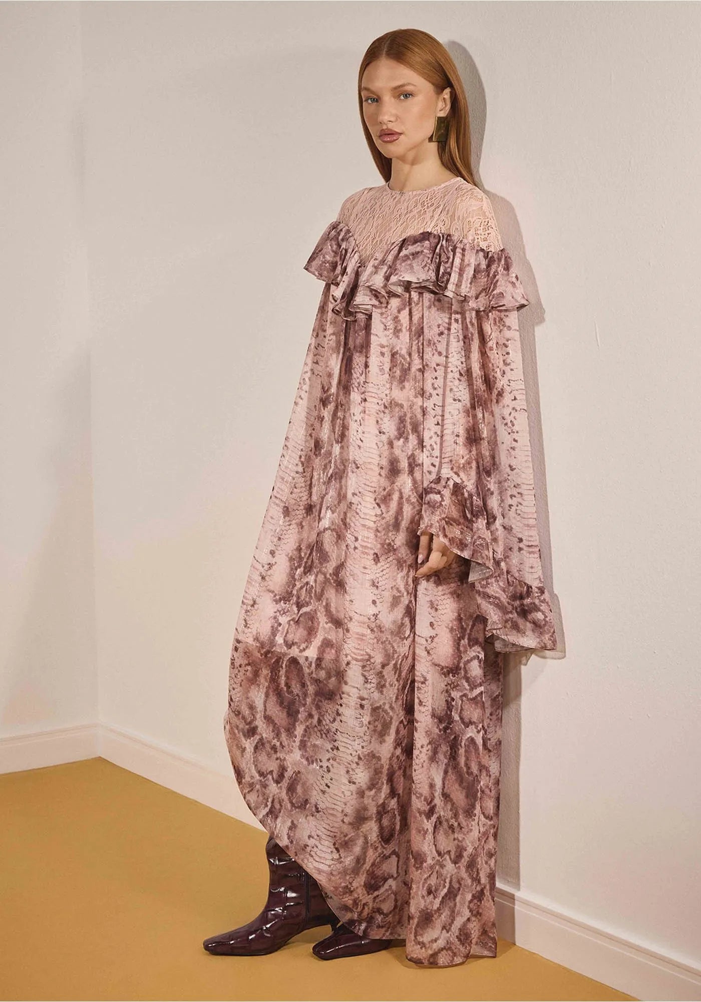 Vestido Longo Estampado