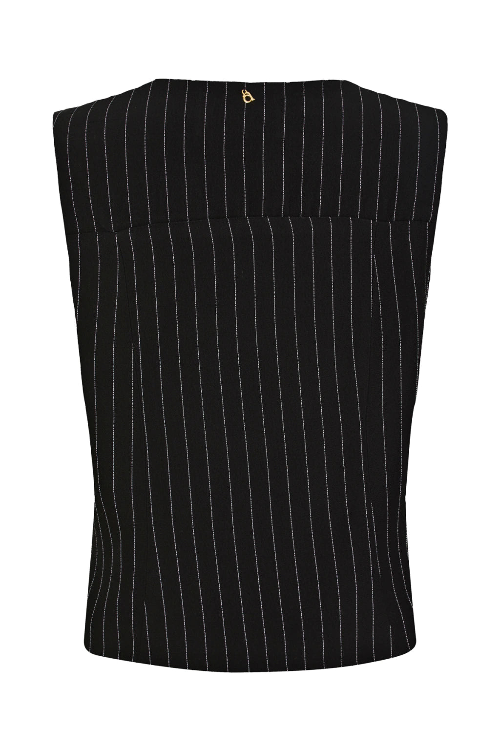Colete Clarice Preto Risca de Giz