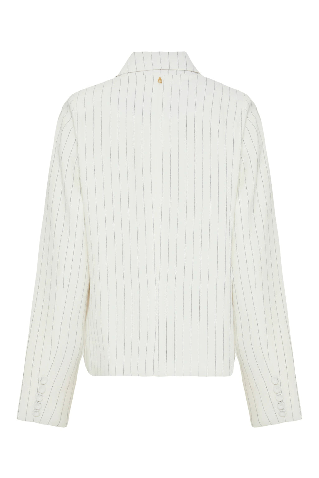 Blazer Clarice Off White Risca de Giz