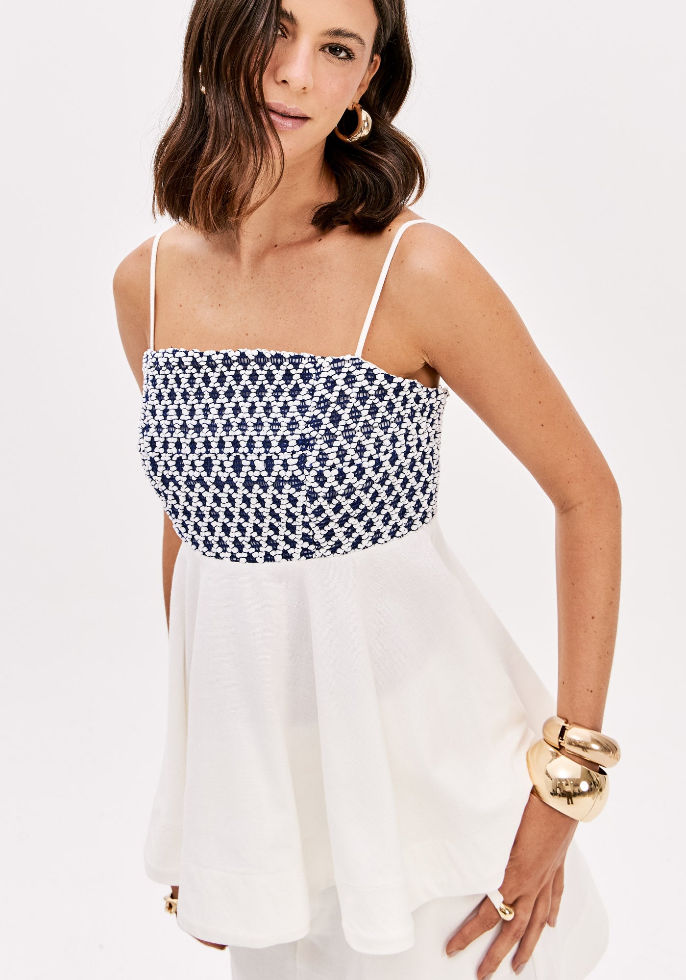 Blusa Bata De Alça