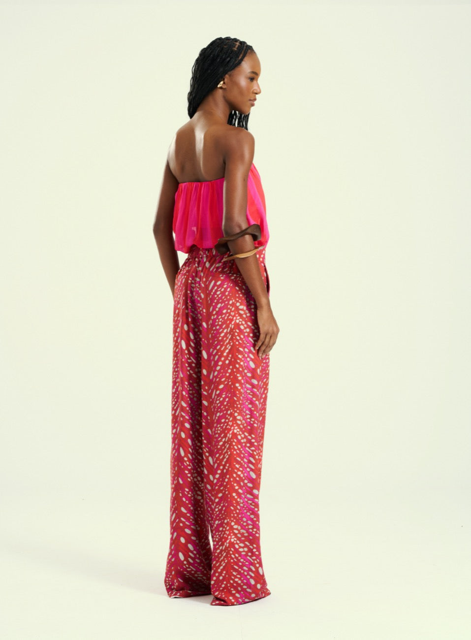 Calça Estampada Red Breeze