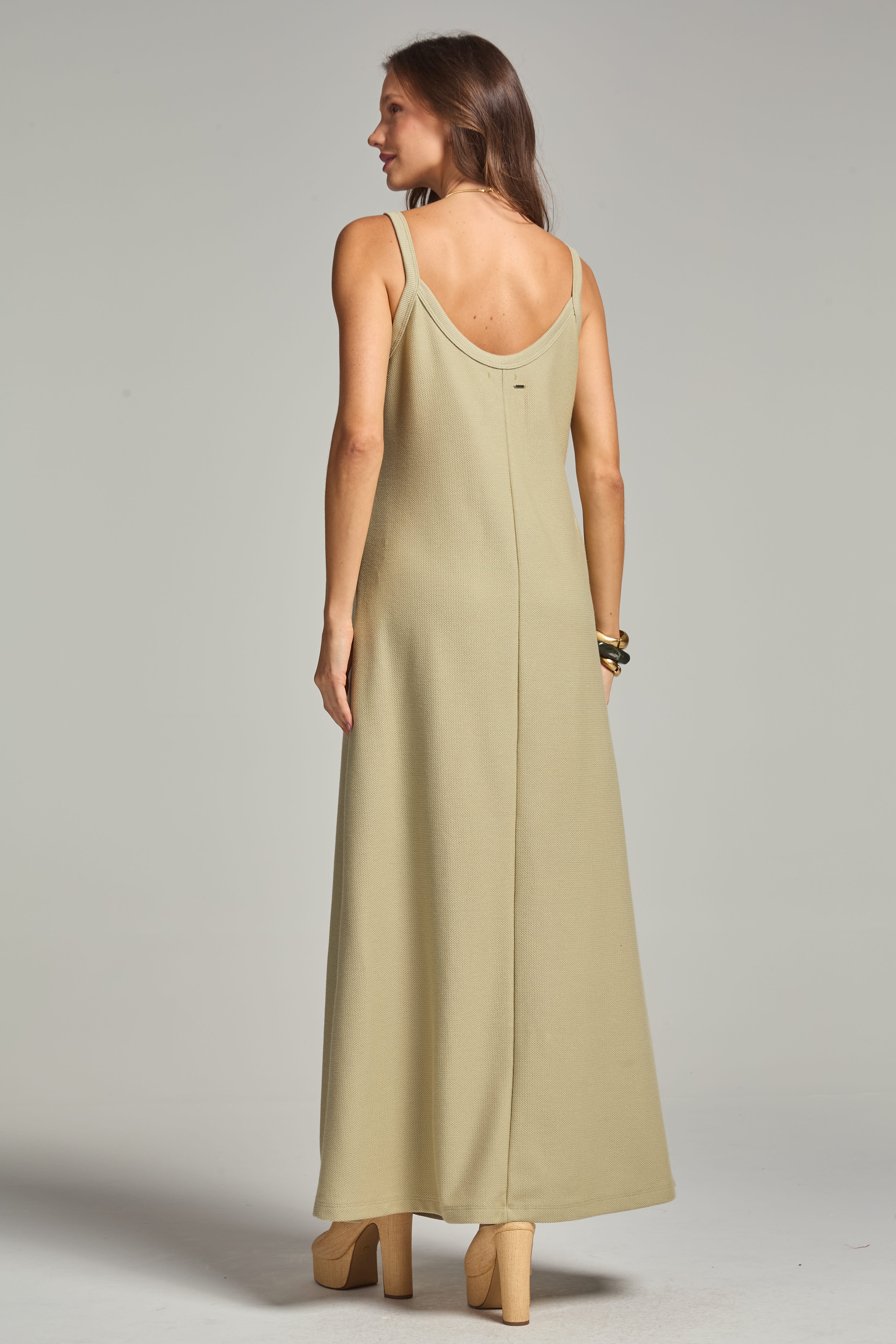 Vestido Verde Planta