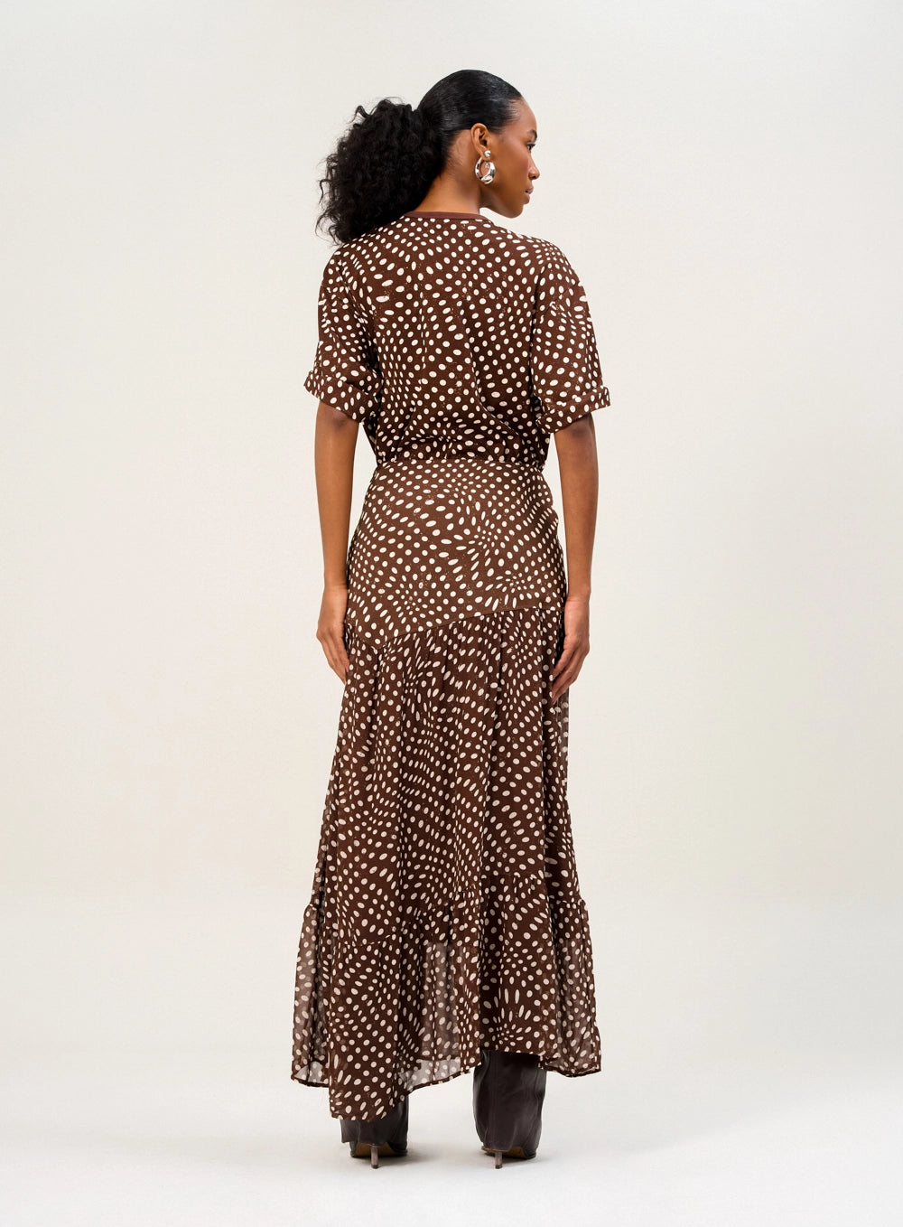 Saia Estampada Optical Dune