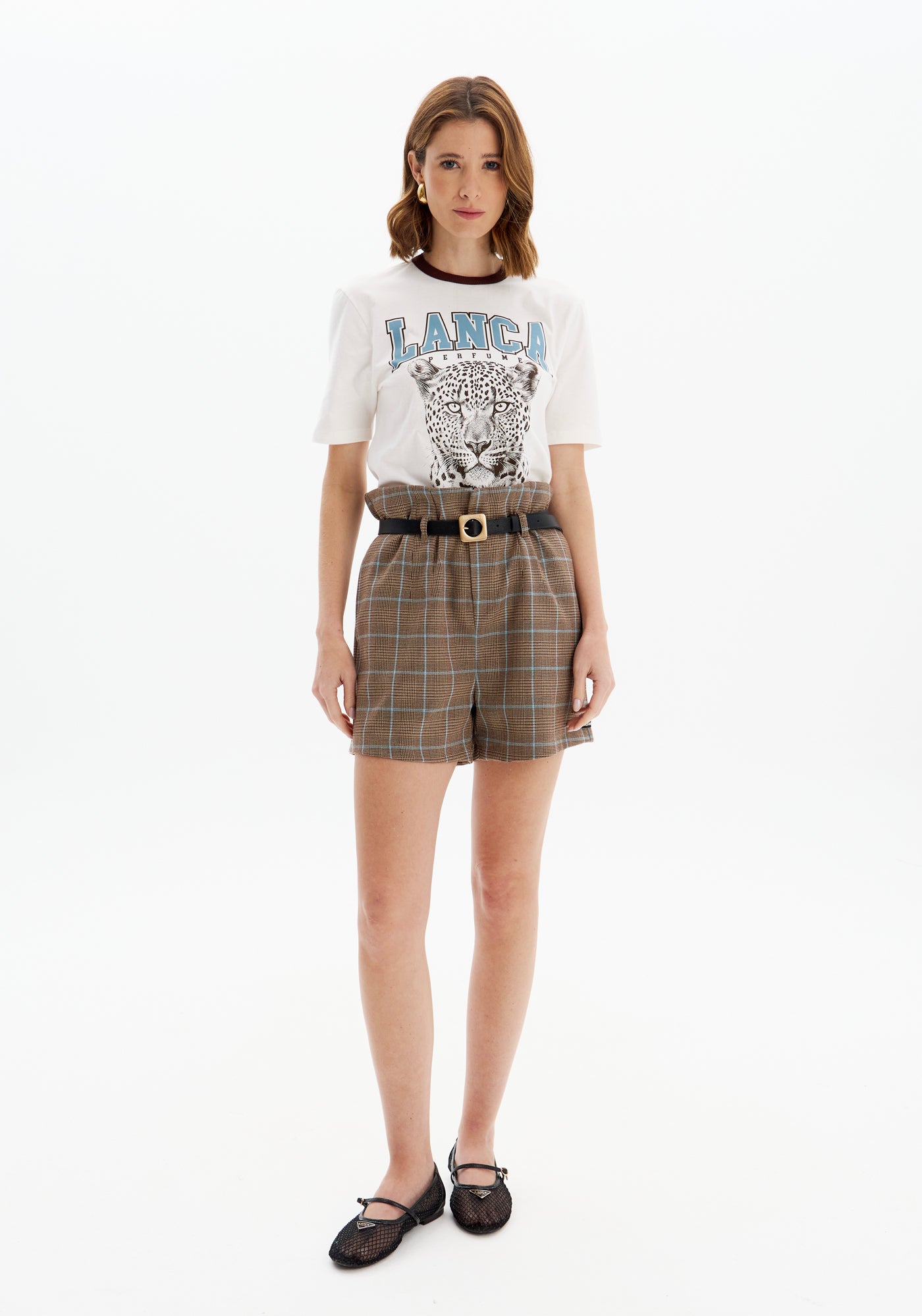 Blusa Baby Look Manga Curta