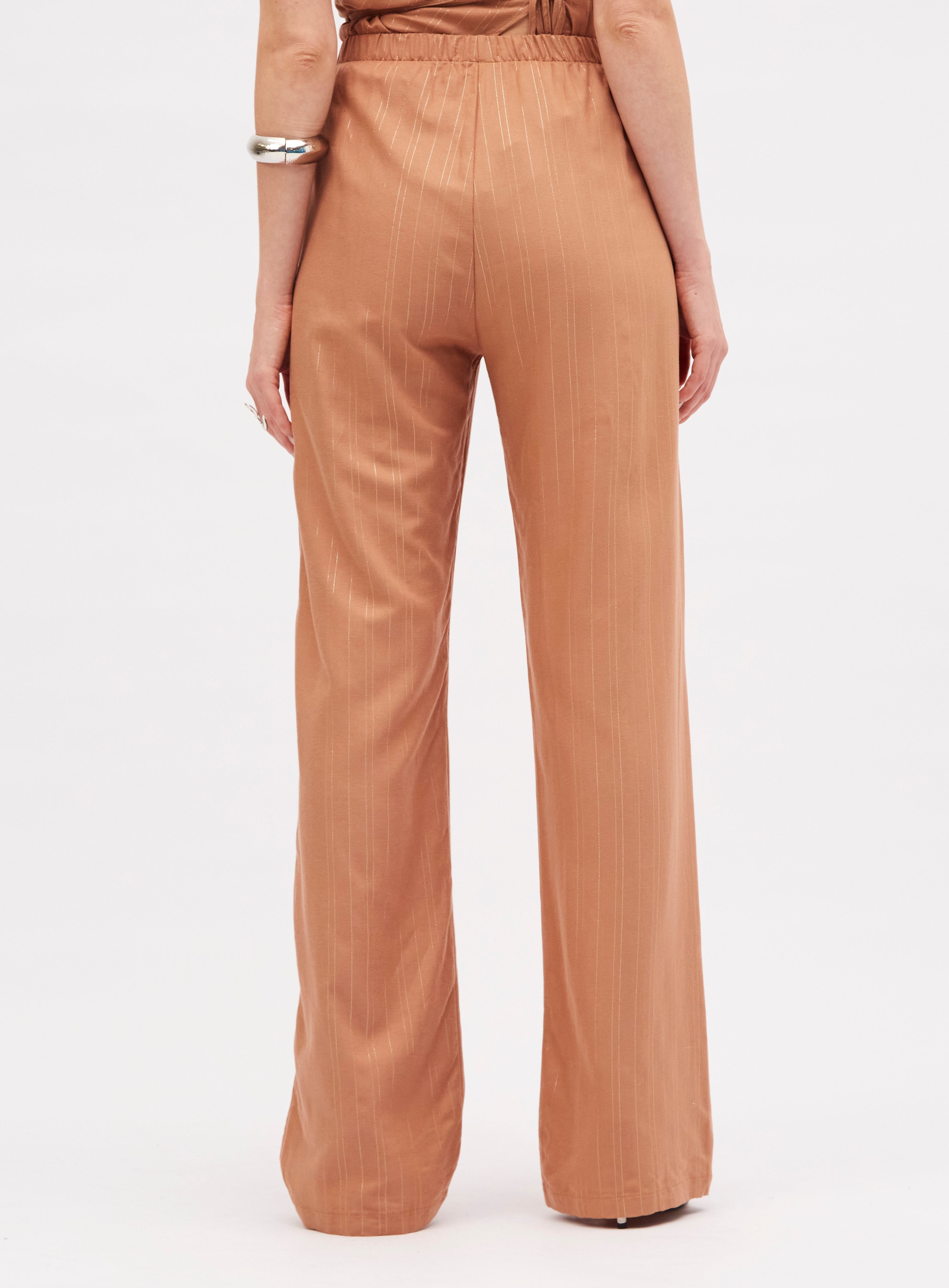 Calça Bege/Dourado
