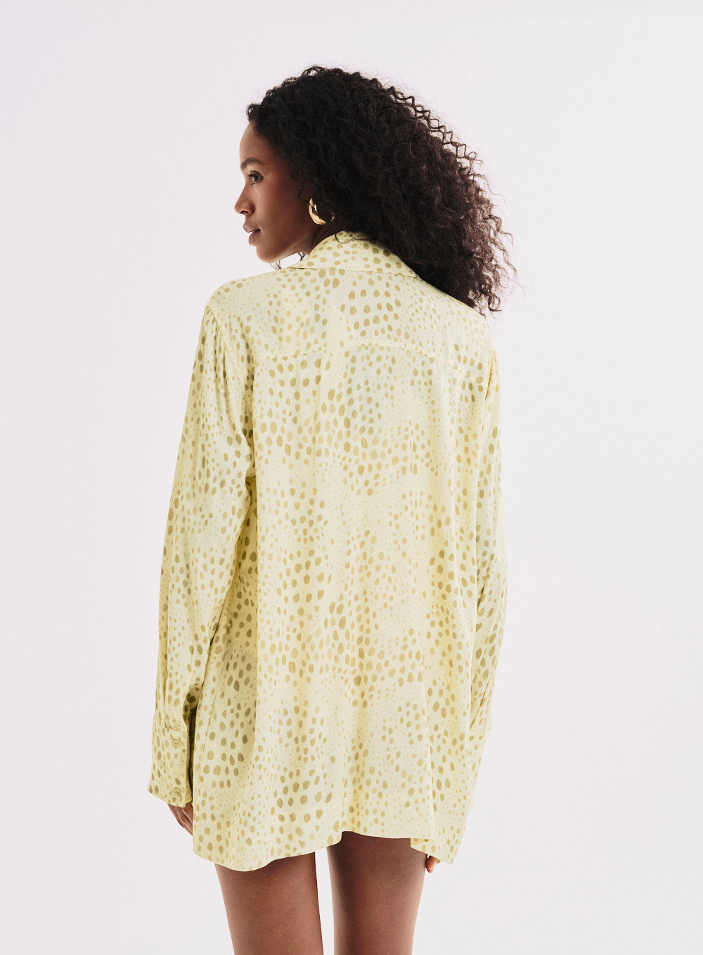 Camisa Estampada Organic Leopard