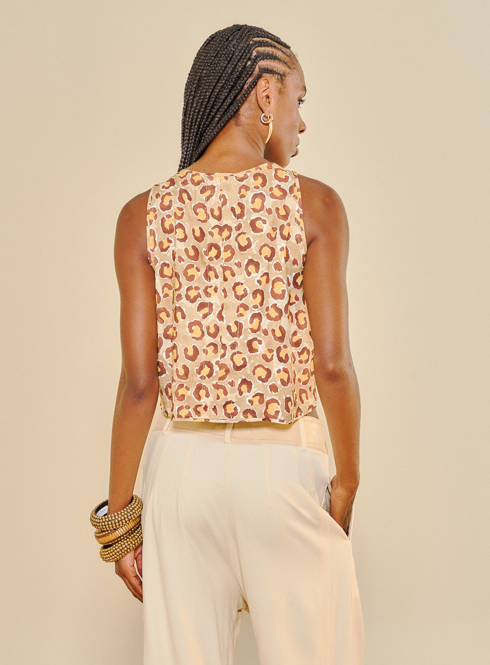 Regata Linho Estampado Mini Savage