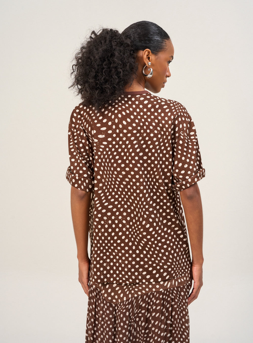 Camiseta Estampada Optical Dune