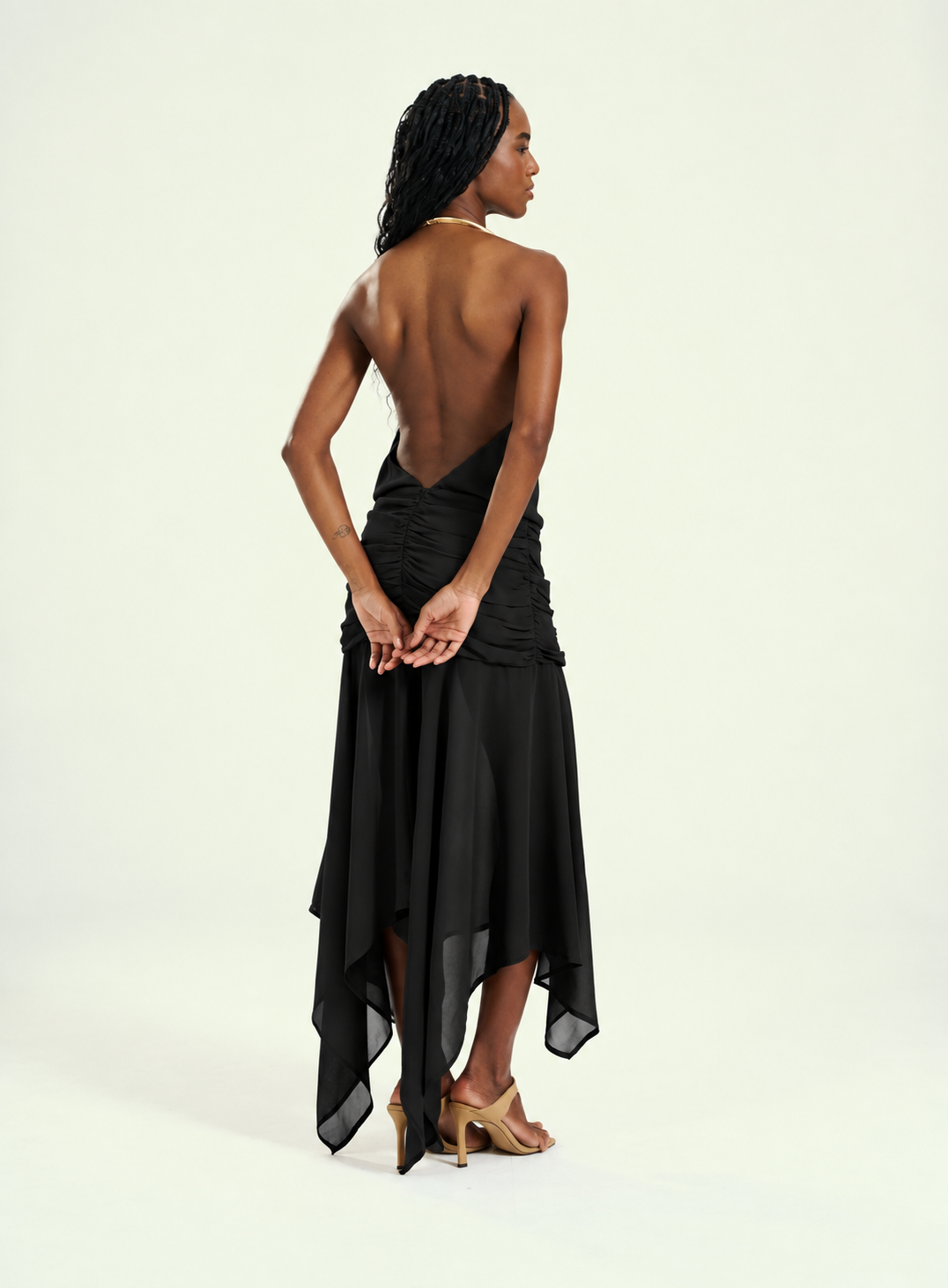 Vestido Open Preto