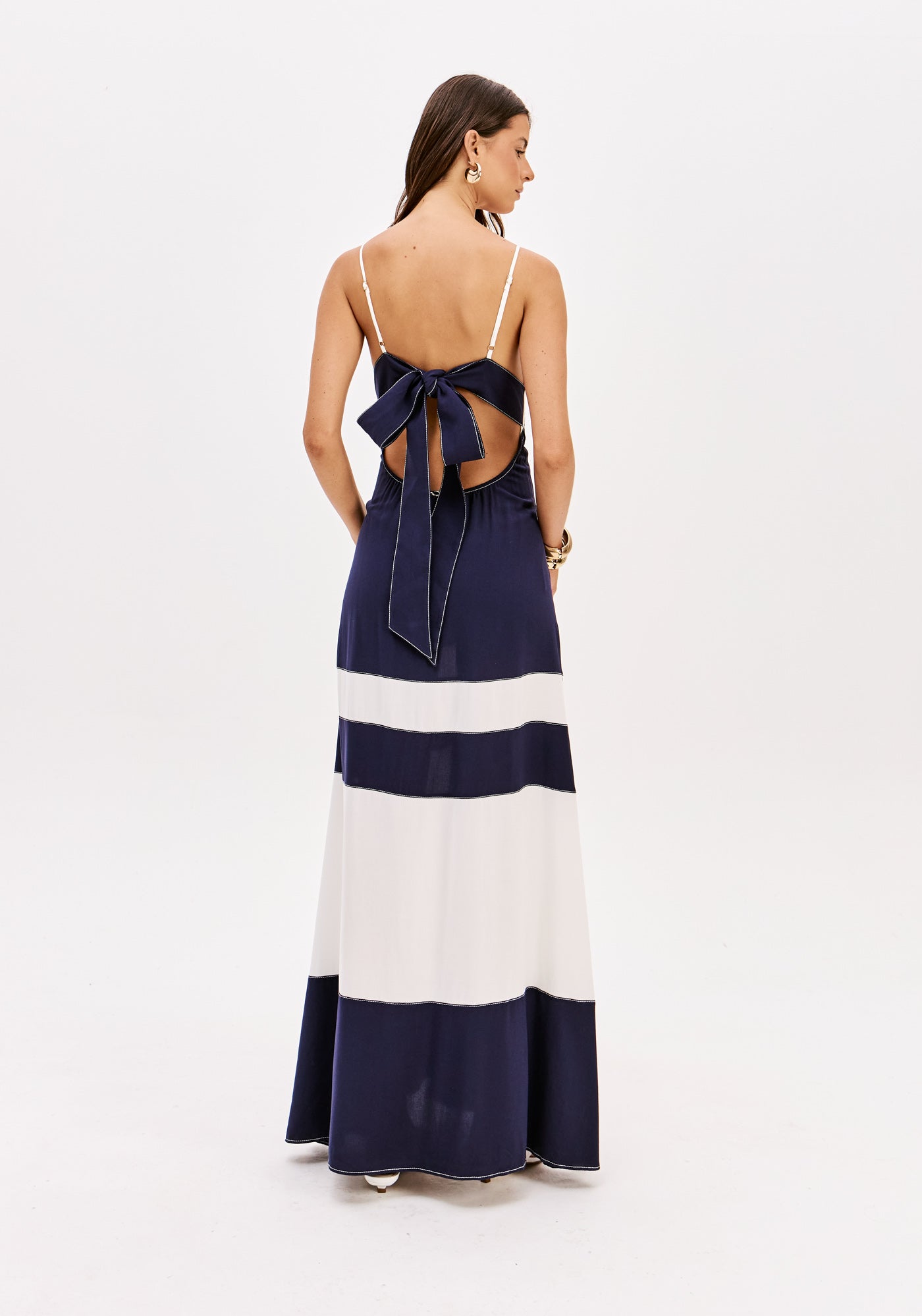 Vestido Super Midi De Alça
