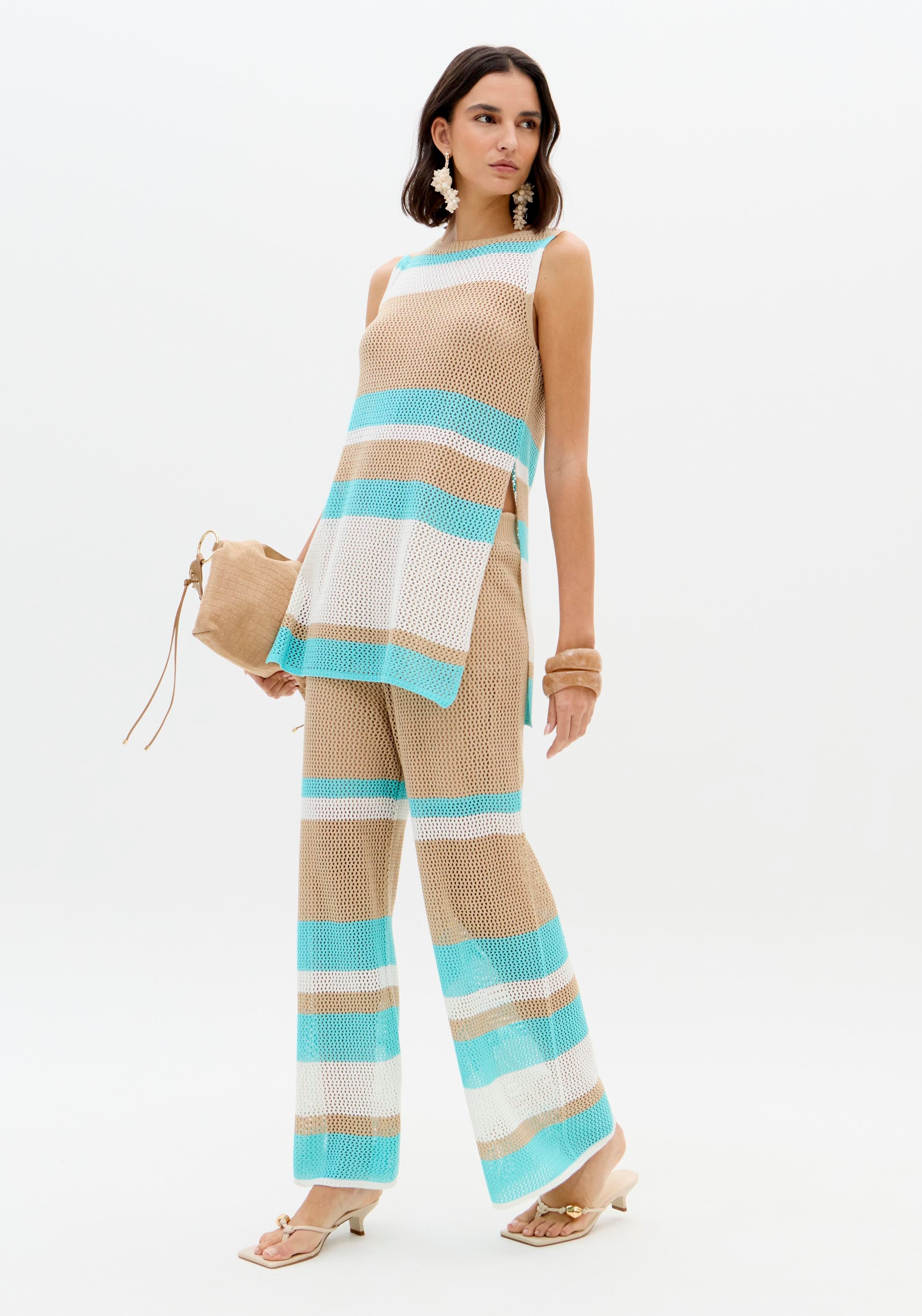 Blusa De Tricot Alongada