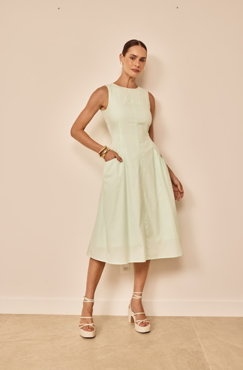 Vestido Elis Verde