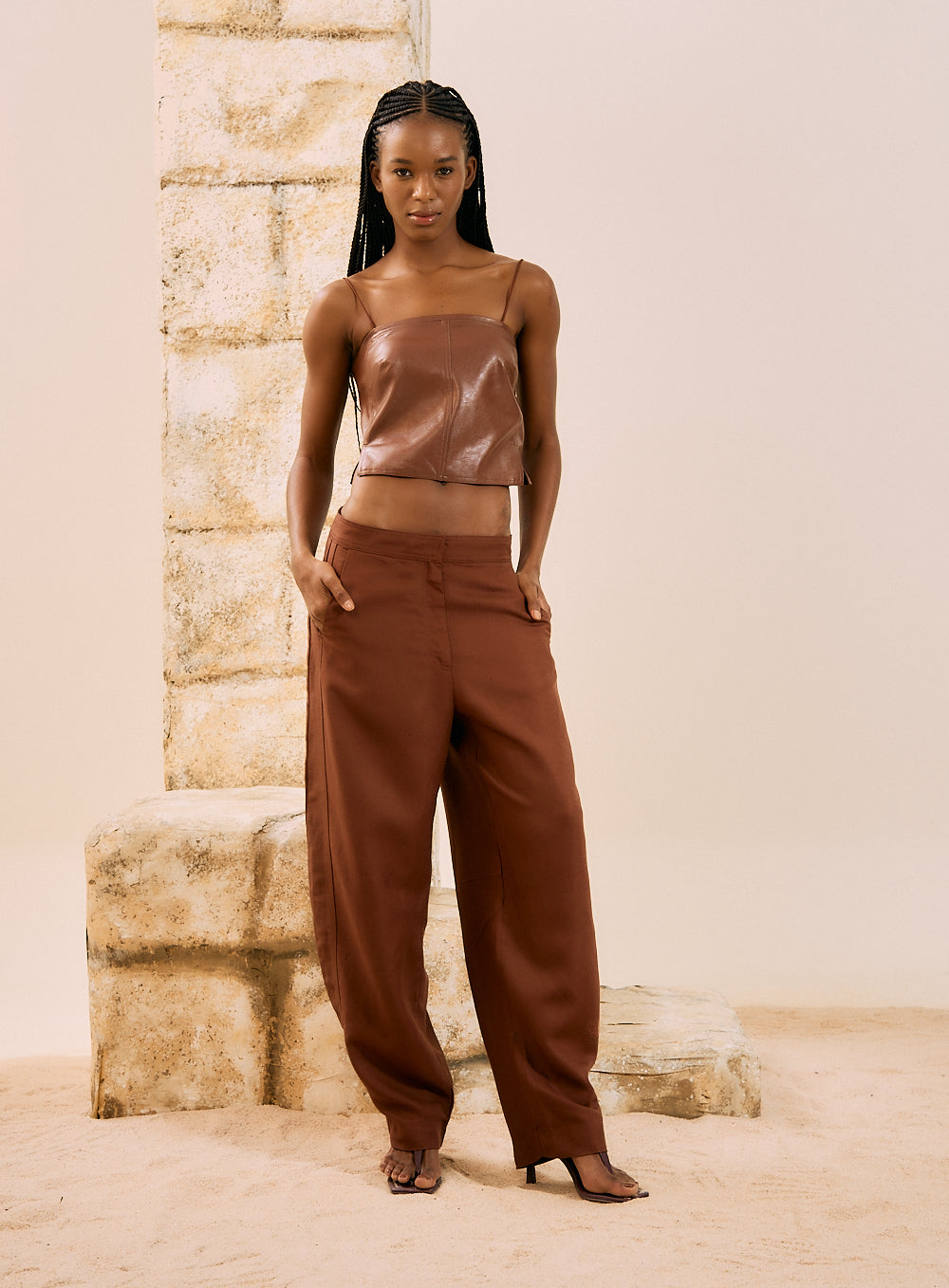 Calça Bordo Mistery