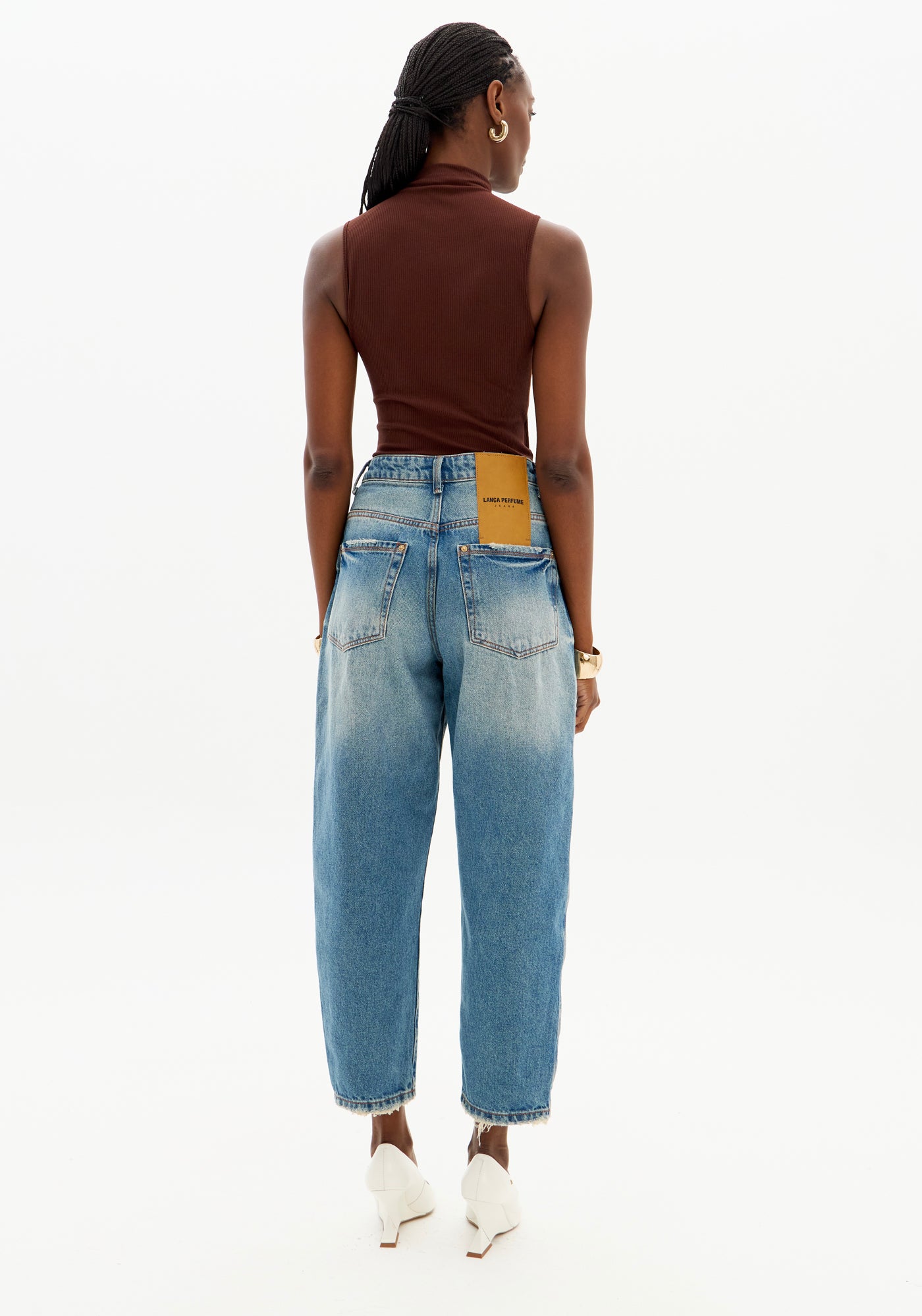 Calça Jeans Balloon Super High