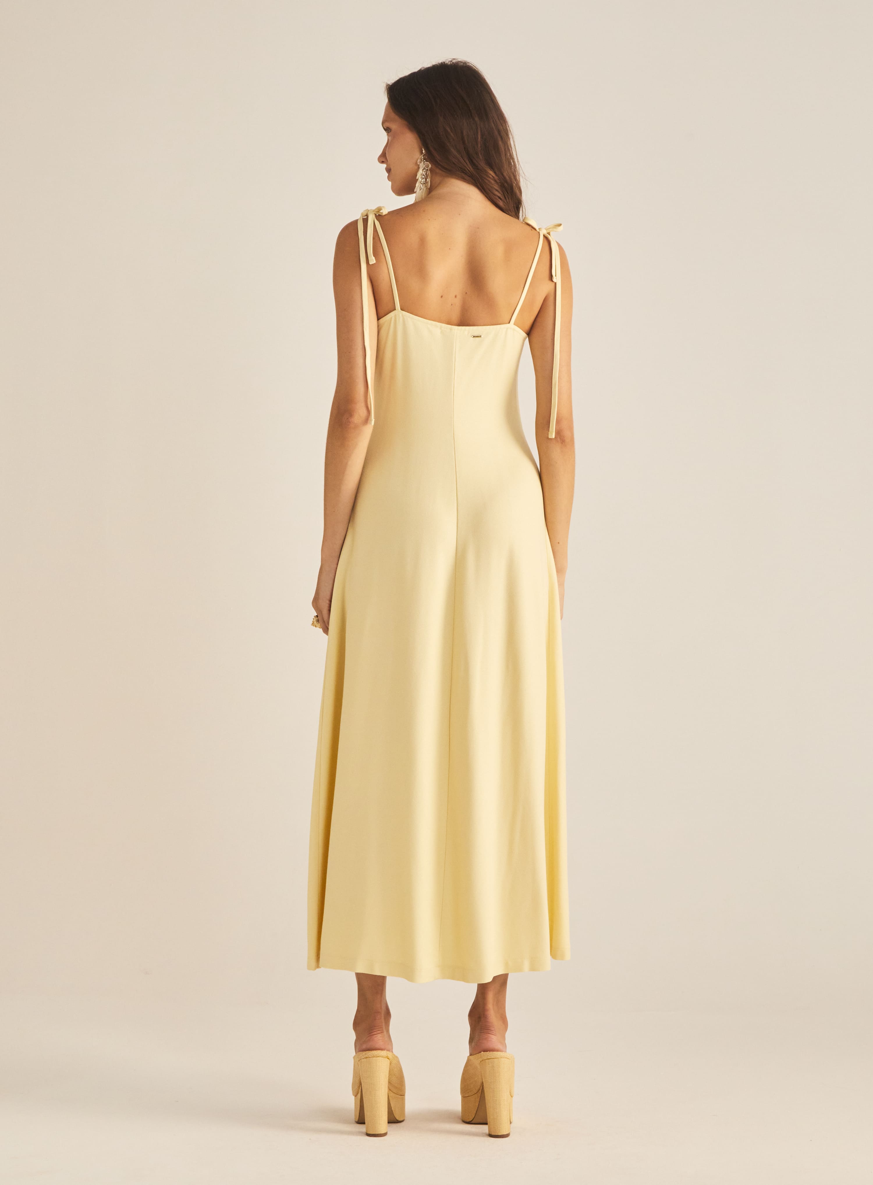 Vestido Bege Soft Sun