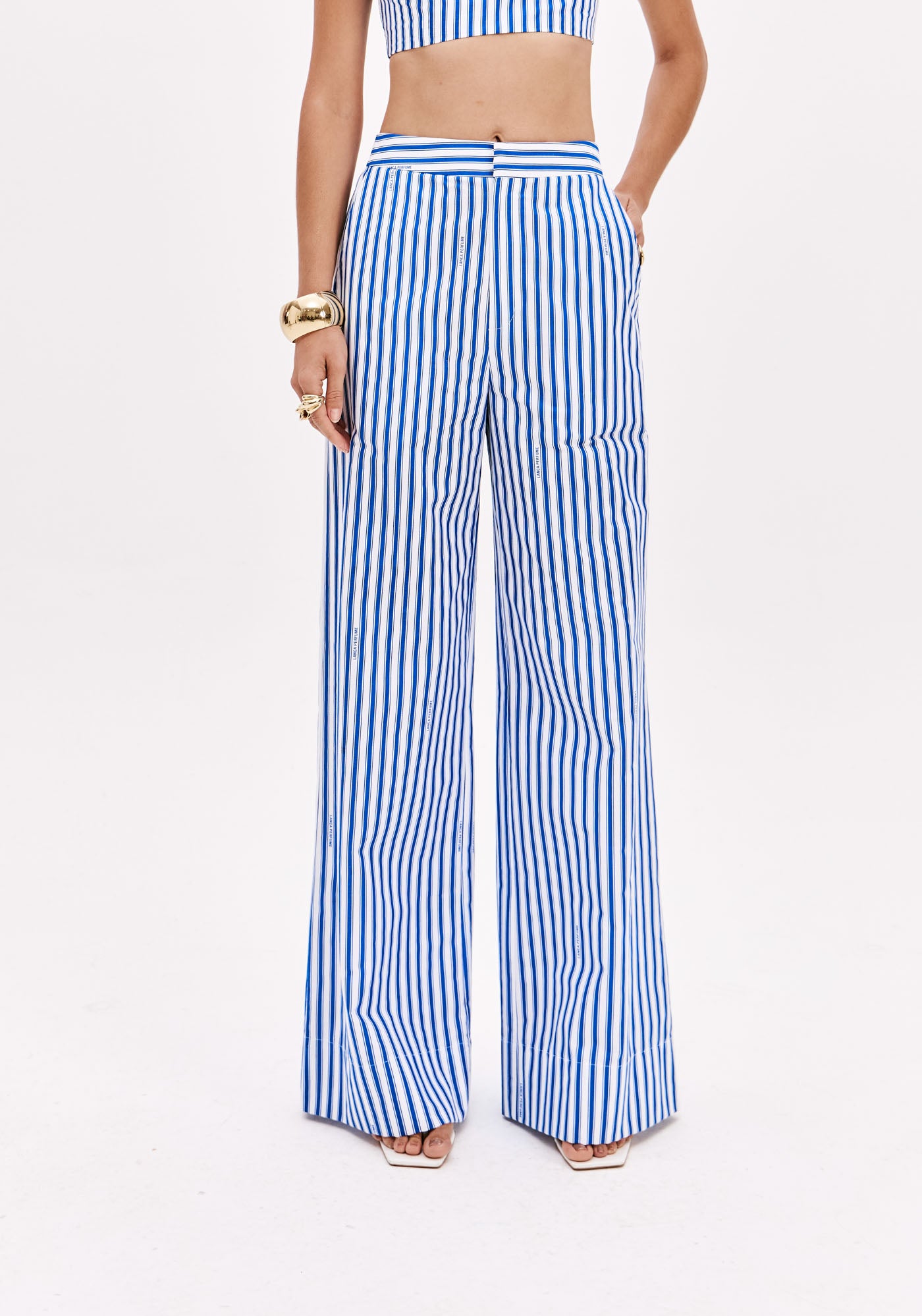 Calça Alfaiataria Listrada