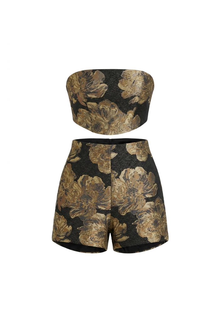 Conjunto Top e Short Flower